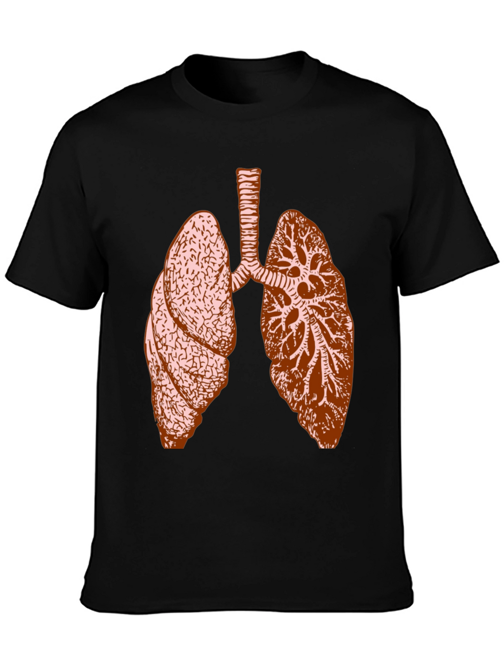 Anatomical Lungs Graphic Tee - Unisex
