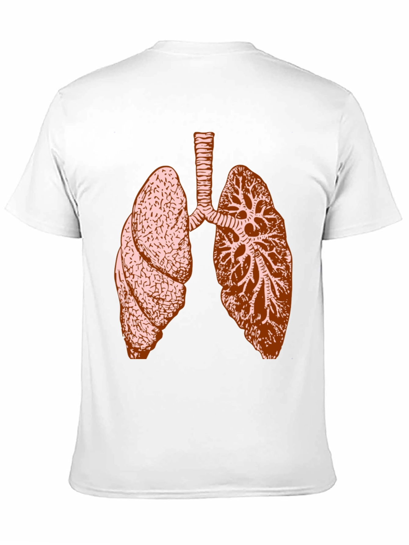 Anatomical Lungs Graphic Tee - Unisex