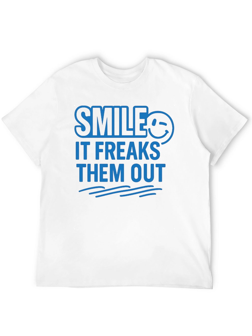 Smile It Freaks Them Out Graphic Tee