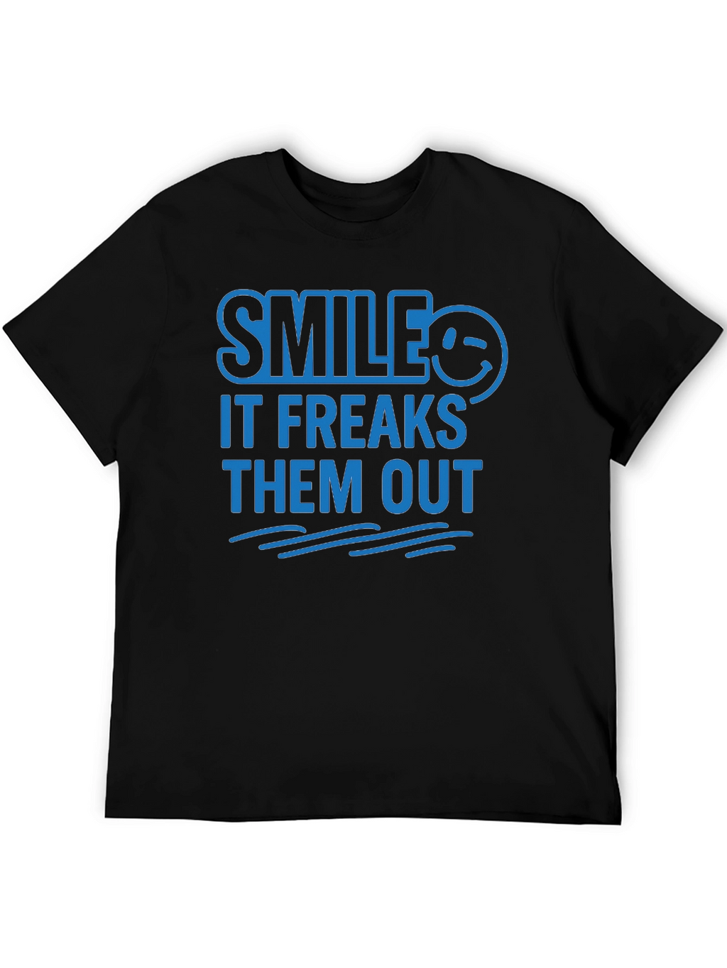 Smile It Freaks Them Out Graphic Tee