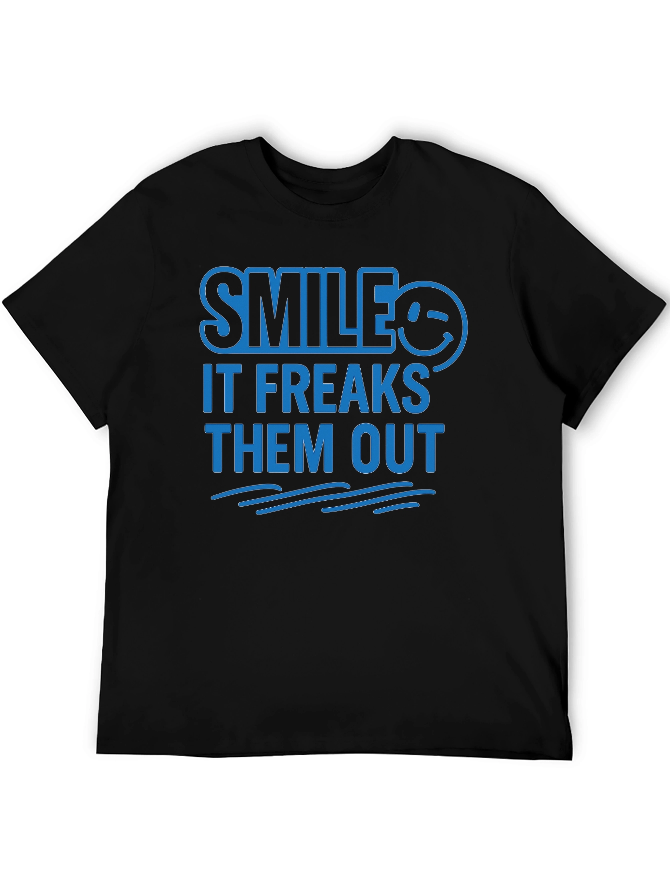 Smile It Freaks Them Out Graphic Tee
