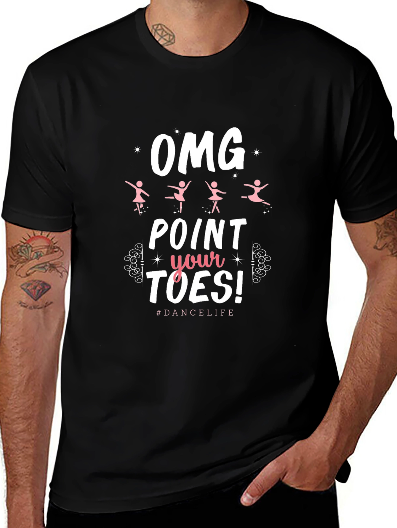 OMG Point Your Toes Dance T-Shirt