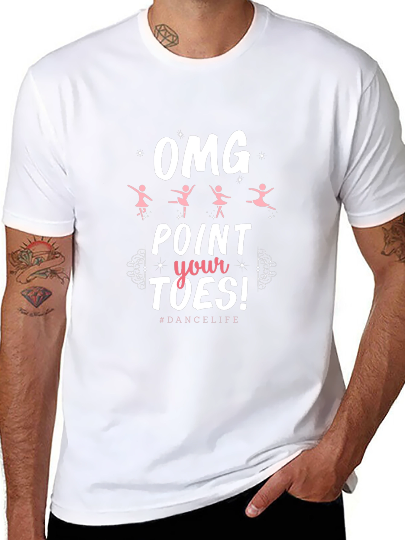 OMG Point Your Toes Dance T-Shirt