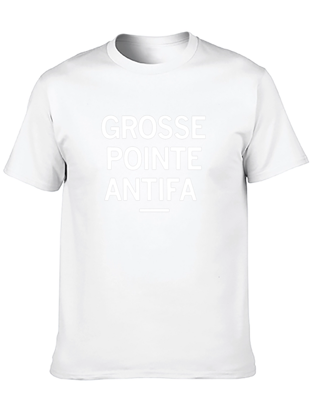 Grosse Pointe Antifa T-Shirt - Political Statement Tee