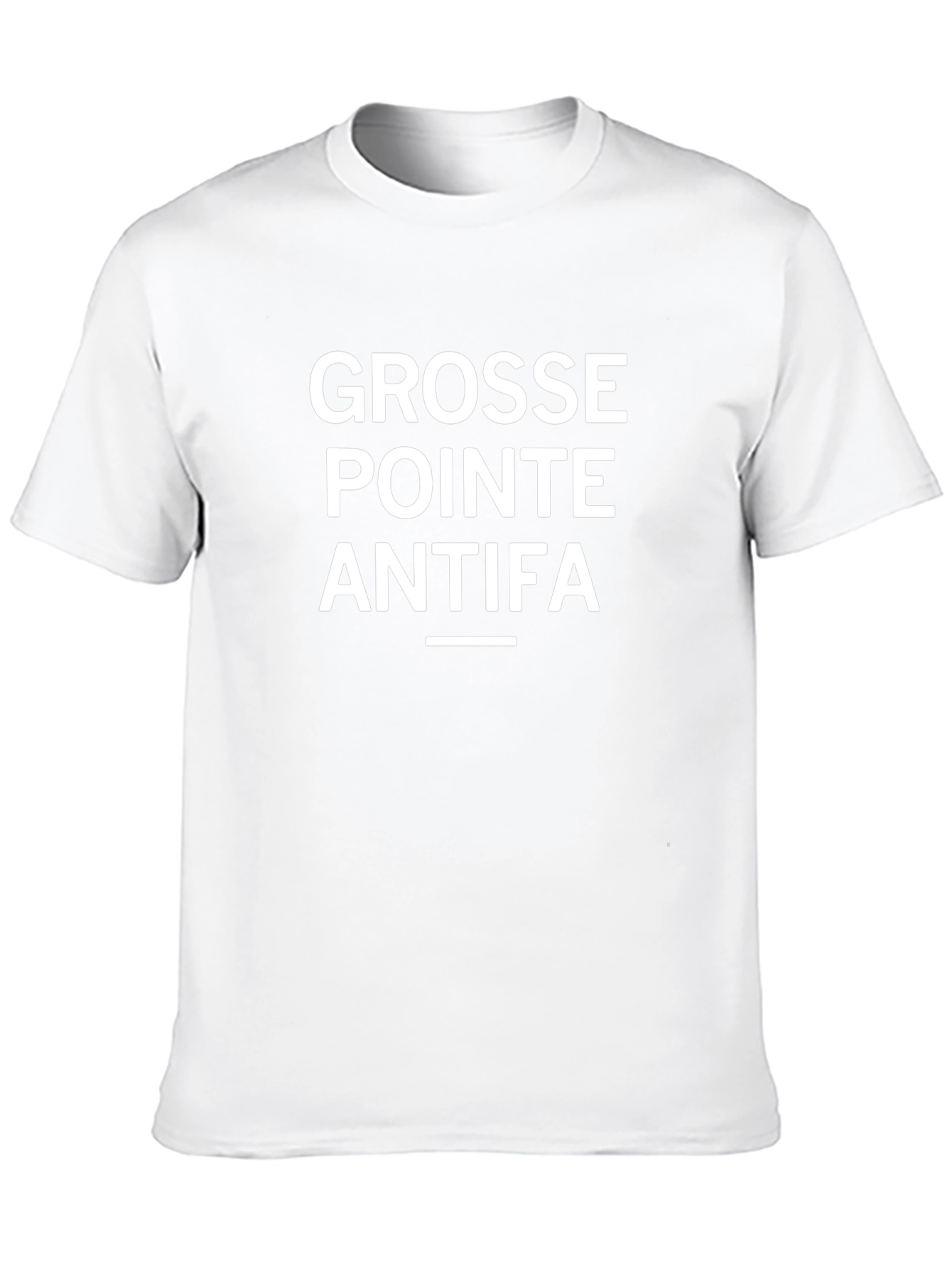 Grosse Pointe Antifa T-Shirt - Political Statement Tee