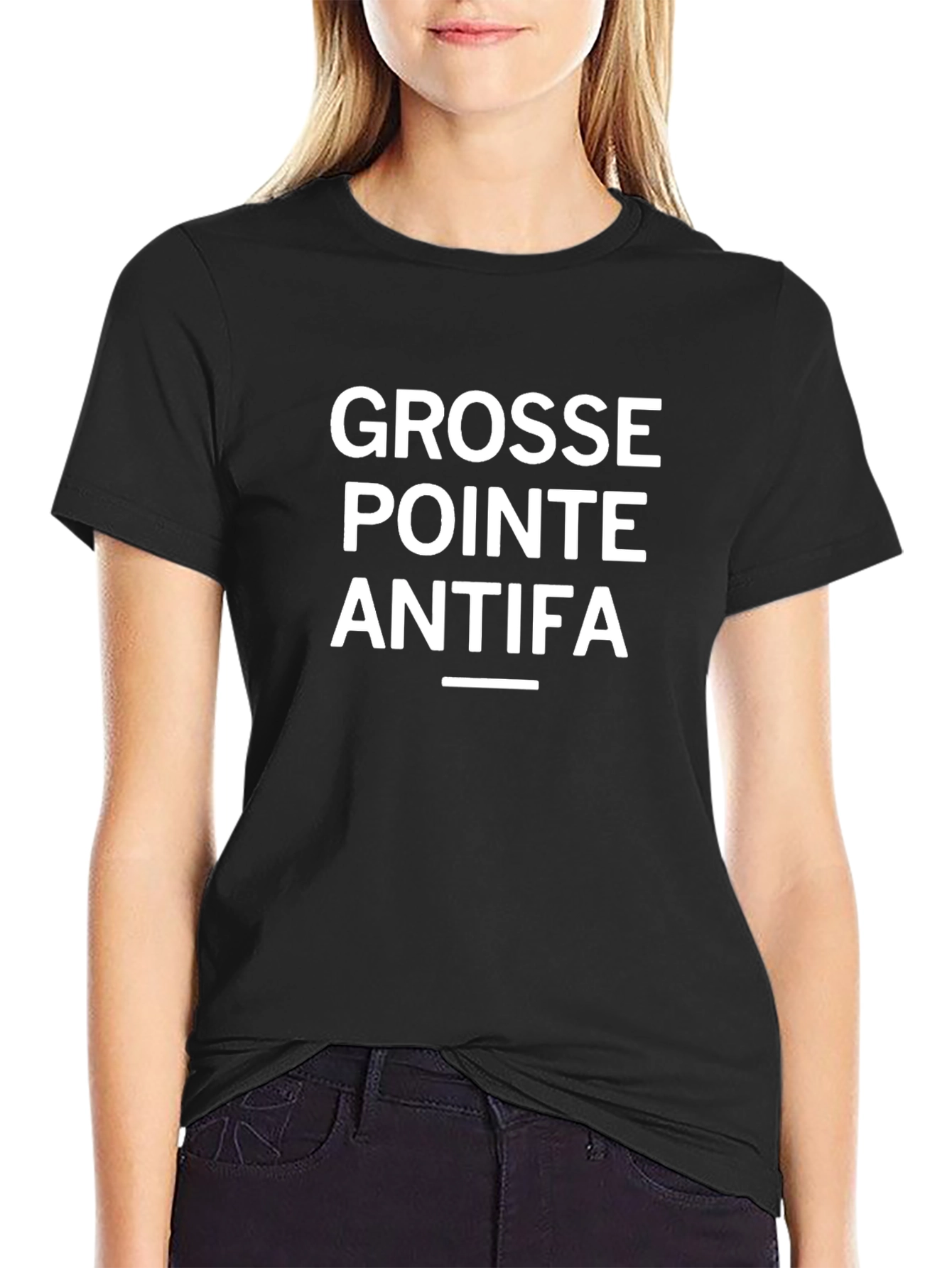 Grosse Pointe Antifa T-Shirt - Political Statement Tee