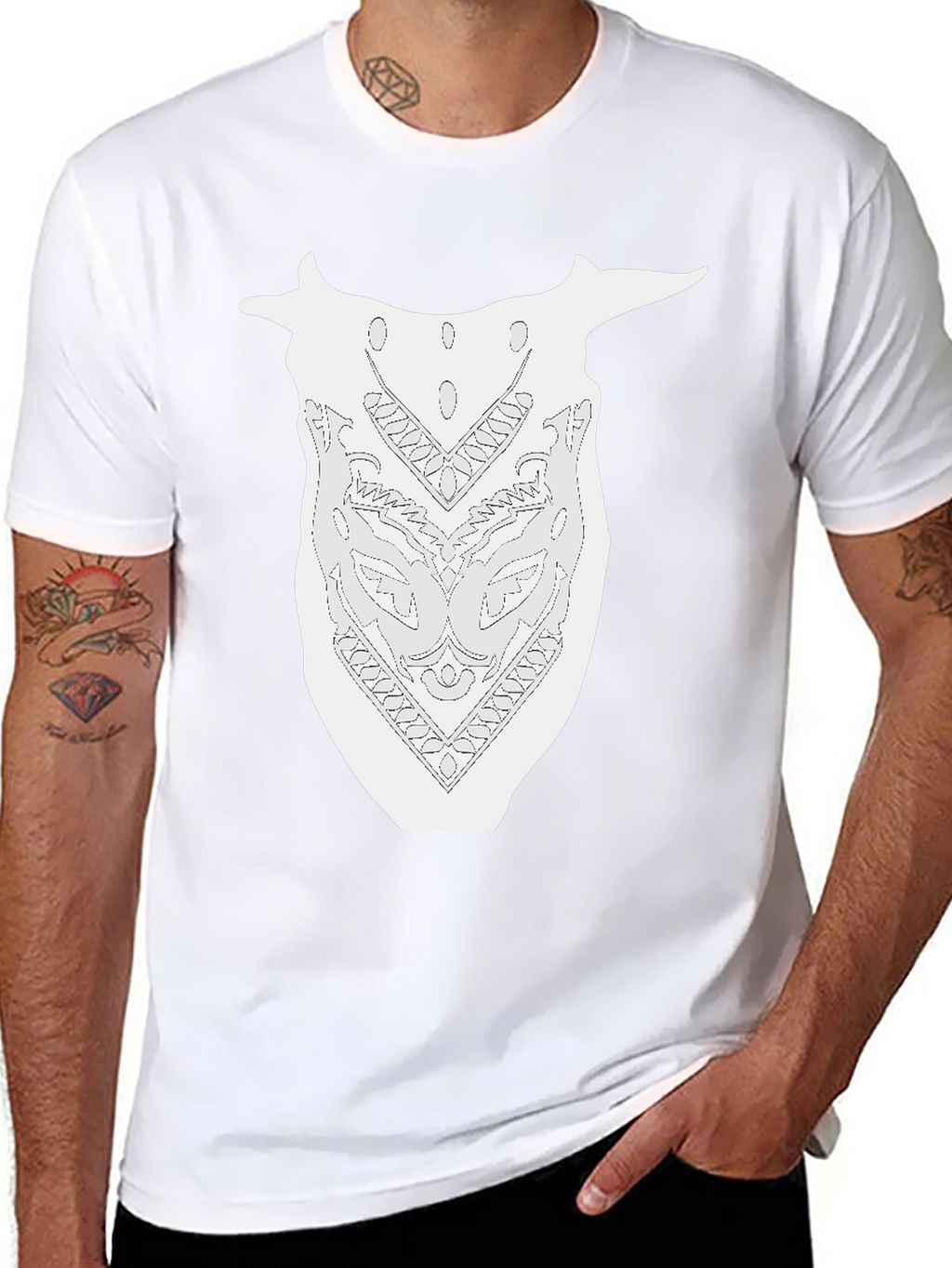 Graphic Bandana Mask T-Shirt
