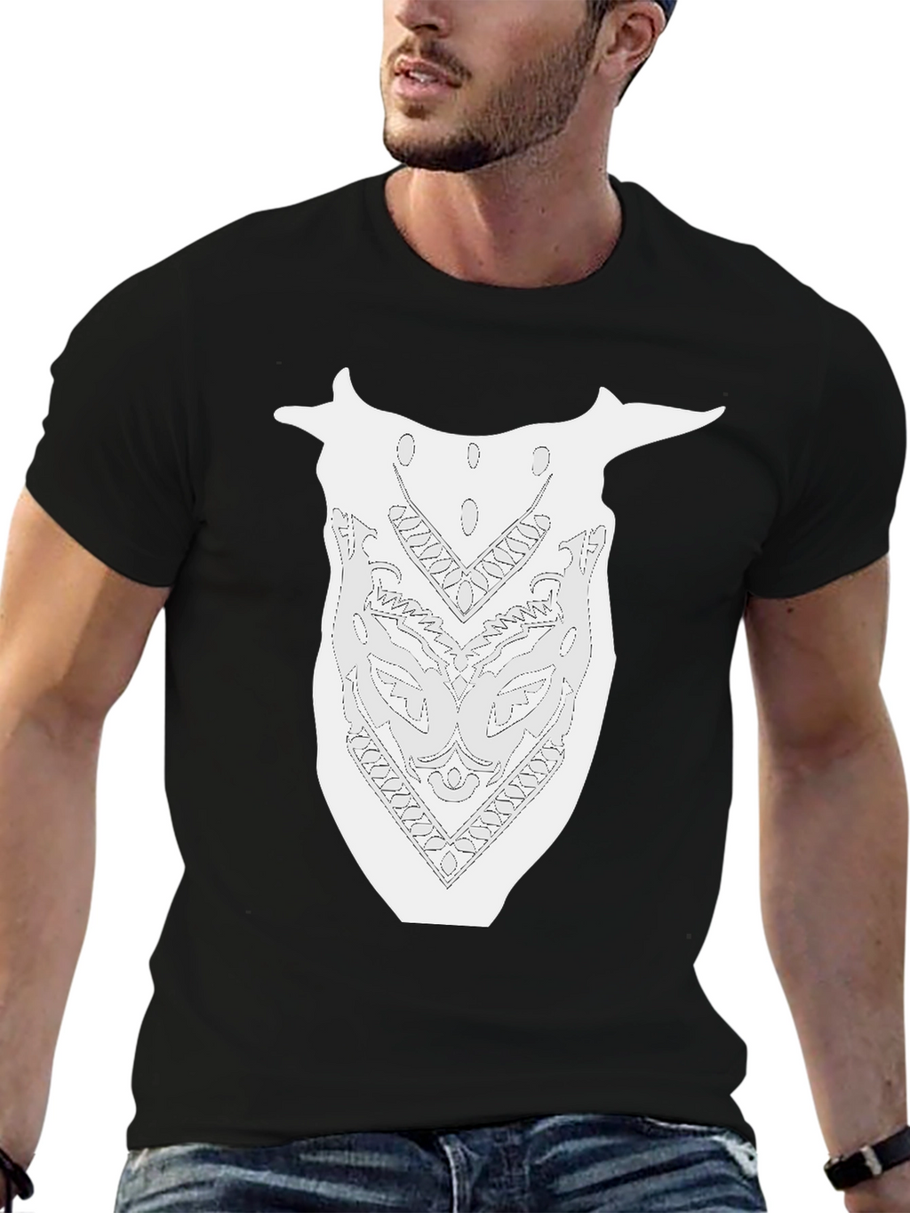 Graphic Bandana Mask T-Shirt