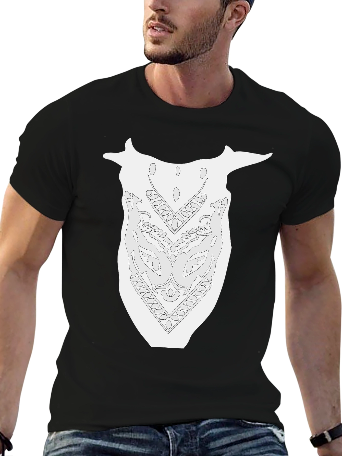 Graphic Bandana Mask T-Shirt