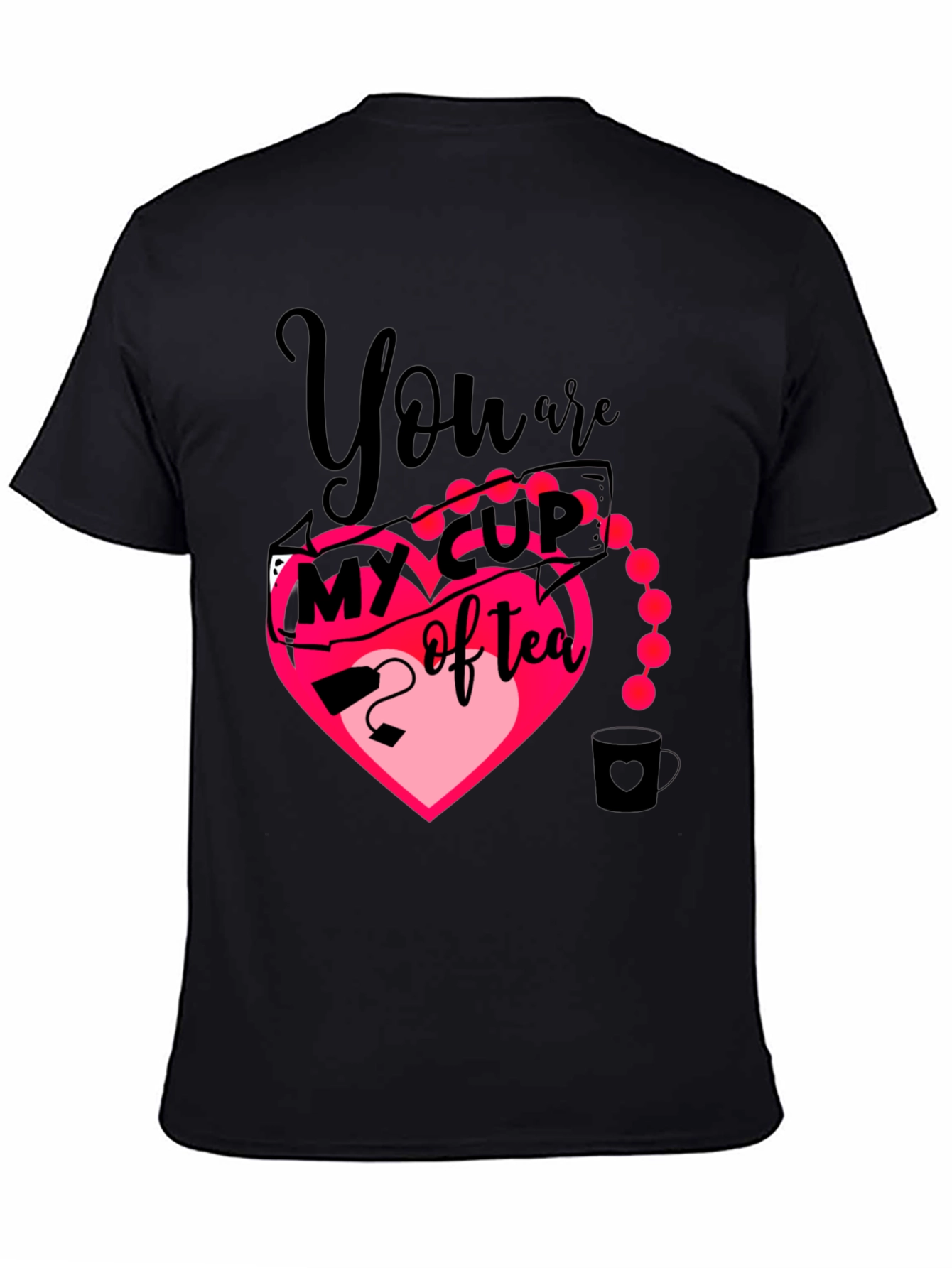 My Cup of Tea Heart Graphic T-Shirt