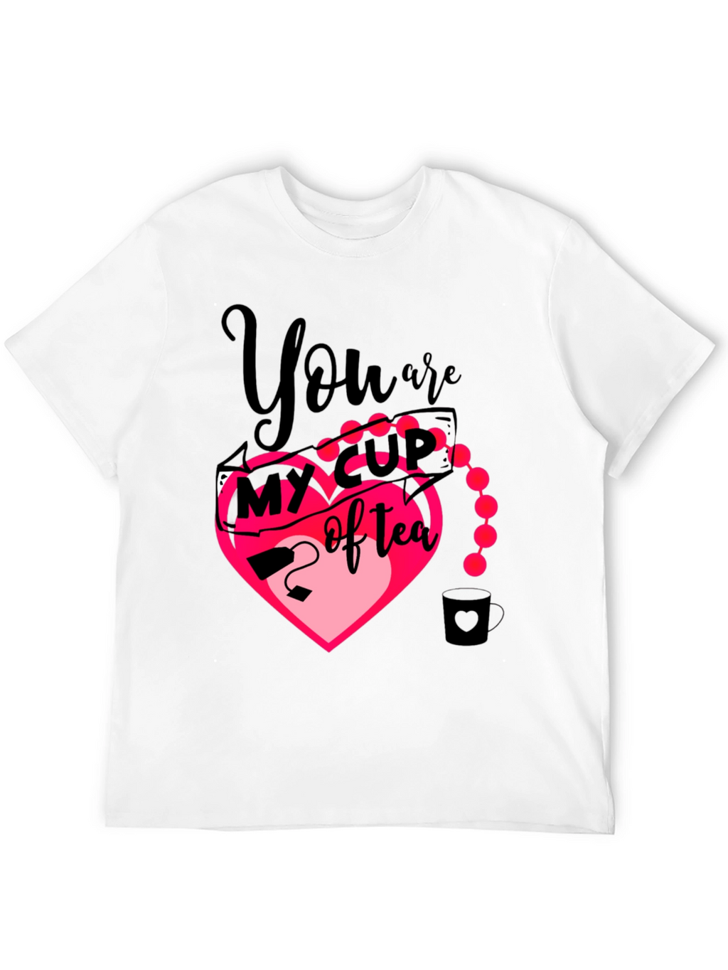 My Cup of Tea Heart Graphic T-Shirt