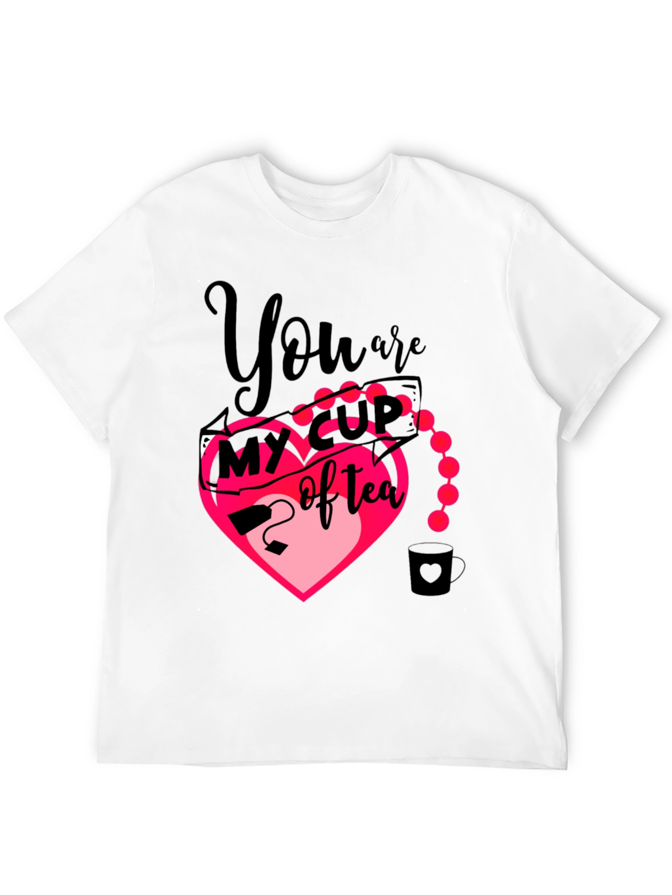 My Cup of Tea Heart Graphic T-Shirt