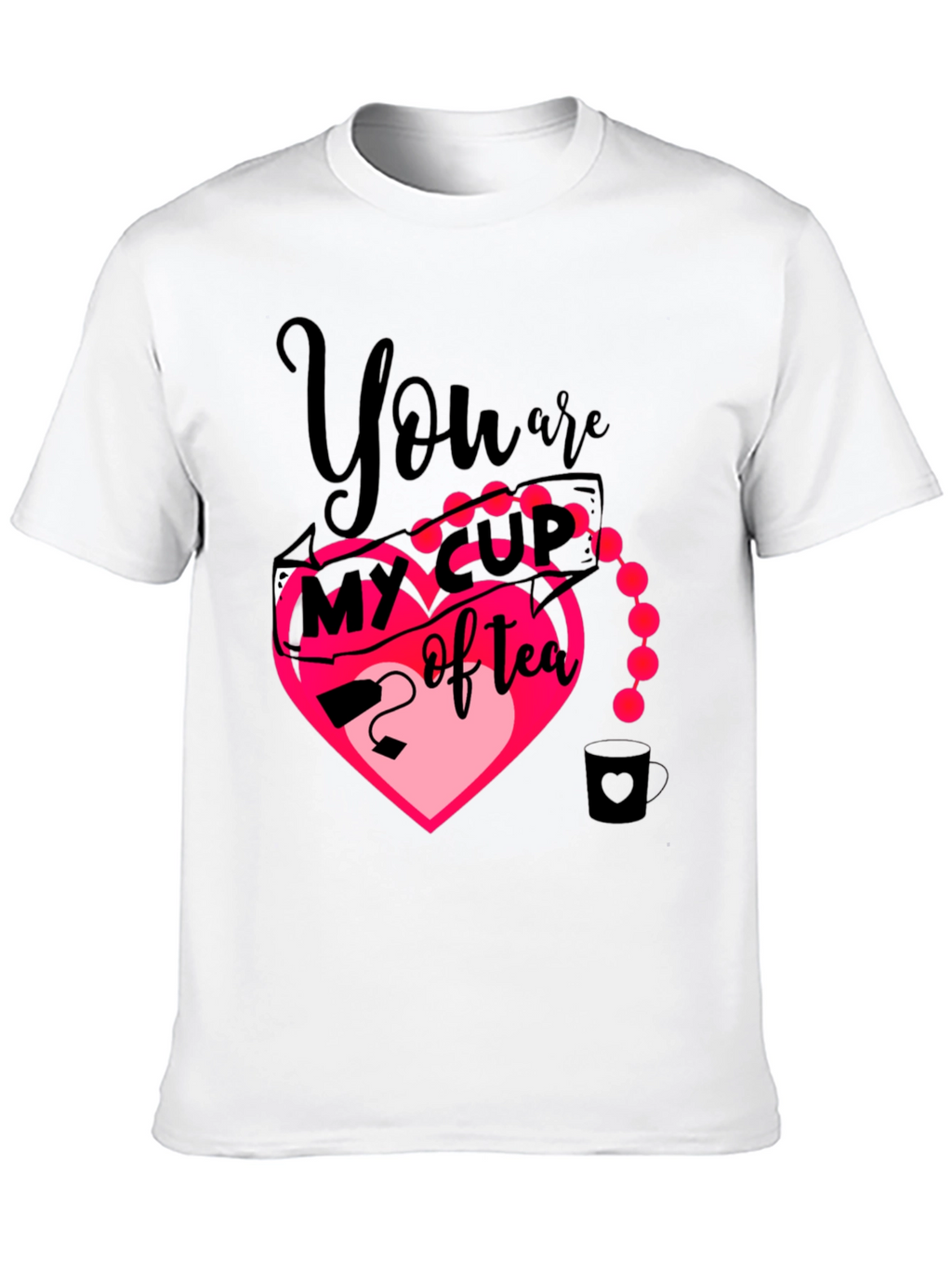 My Cup of Tea Heart Graphic T-Shirt