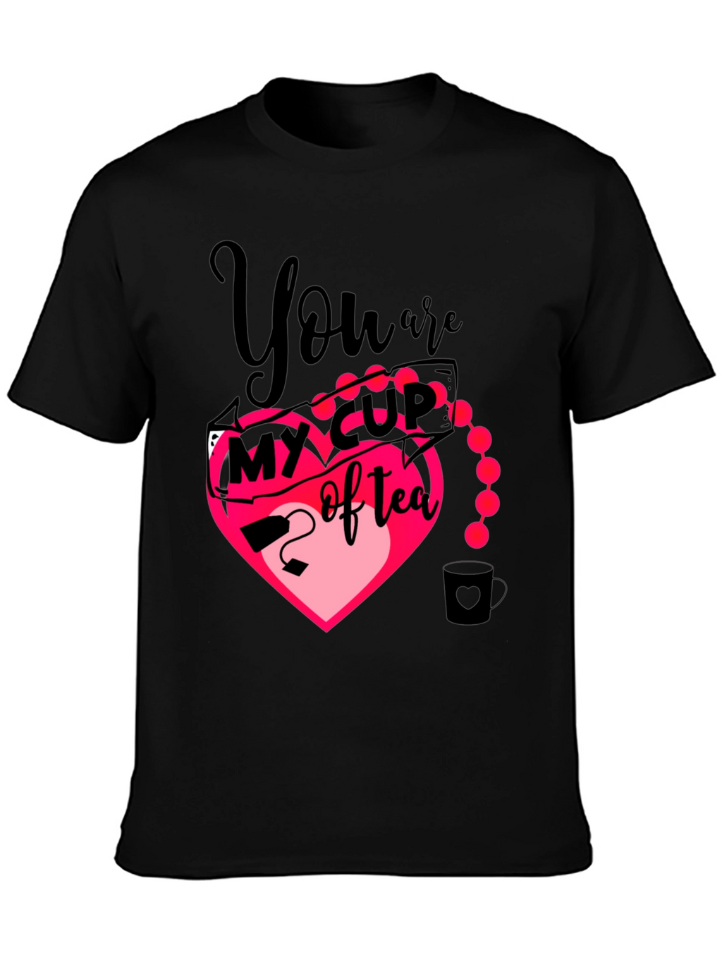 My Cup of Tea Heart Graphic T-Shirt
