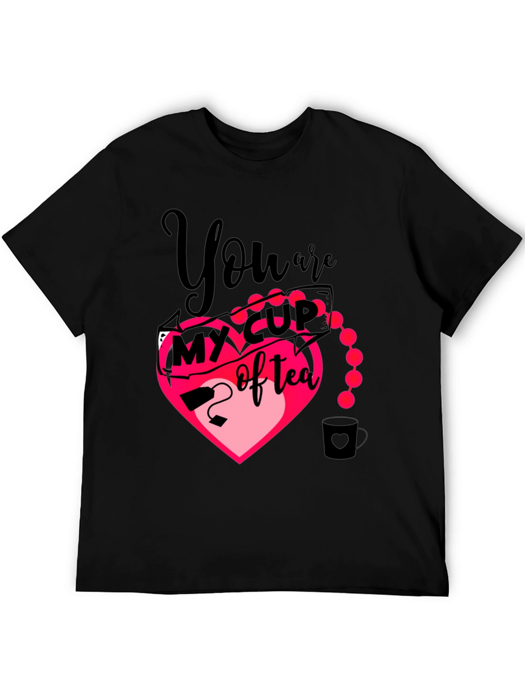 My Cup of Tea Heart Graphic T-Shirt