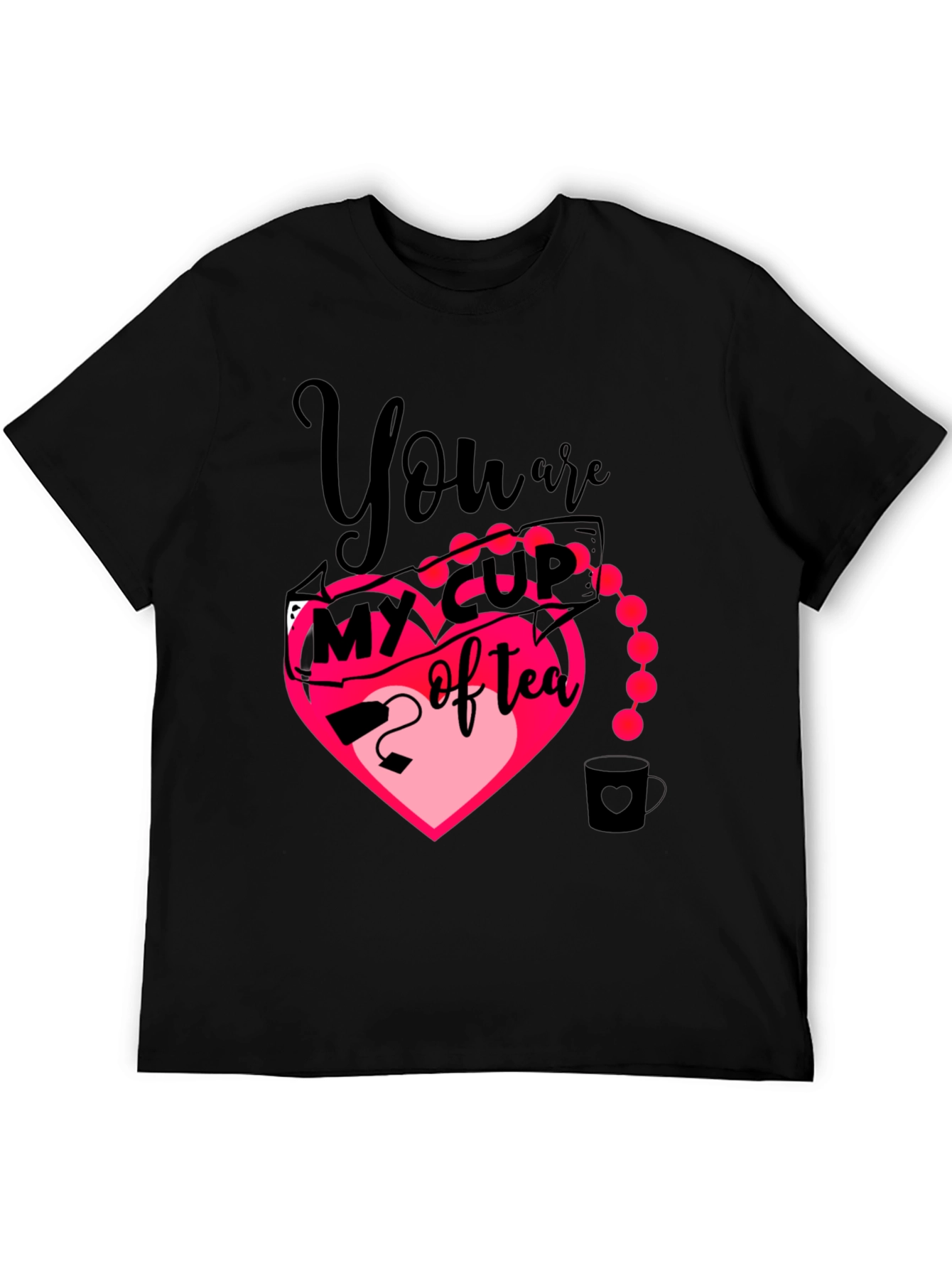 My Cup of Tea Heart Graphic T-Shirt