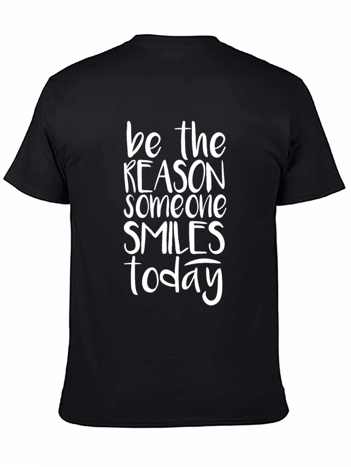 Inspirational Graphic Tee - Be the Reason Someone Smiles Today
