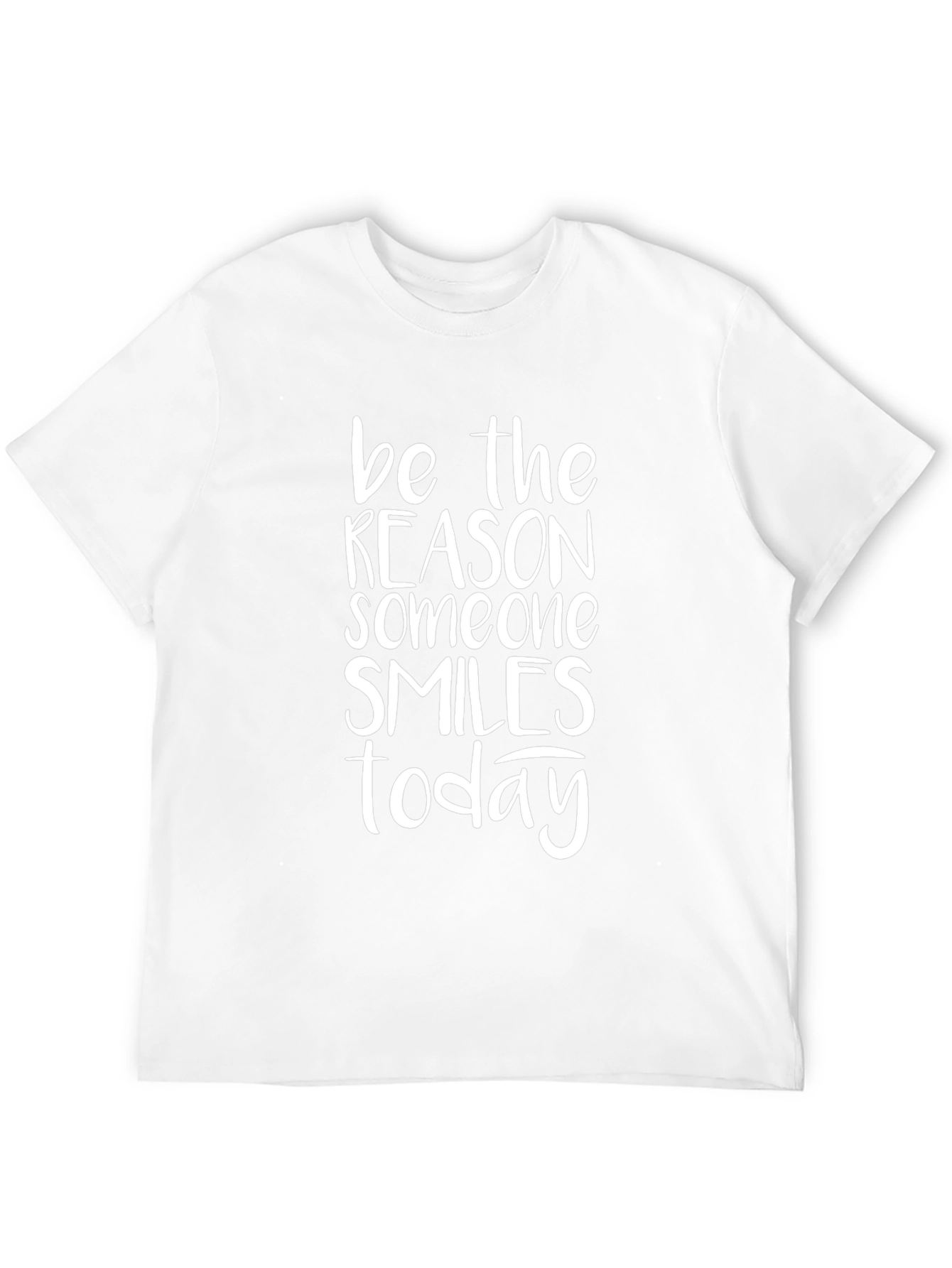 Inspirational Graphic Tee - Be the Reason Someone Smiles Today