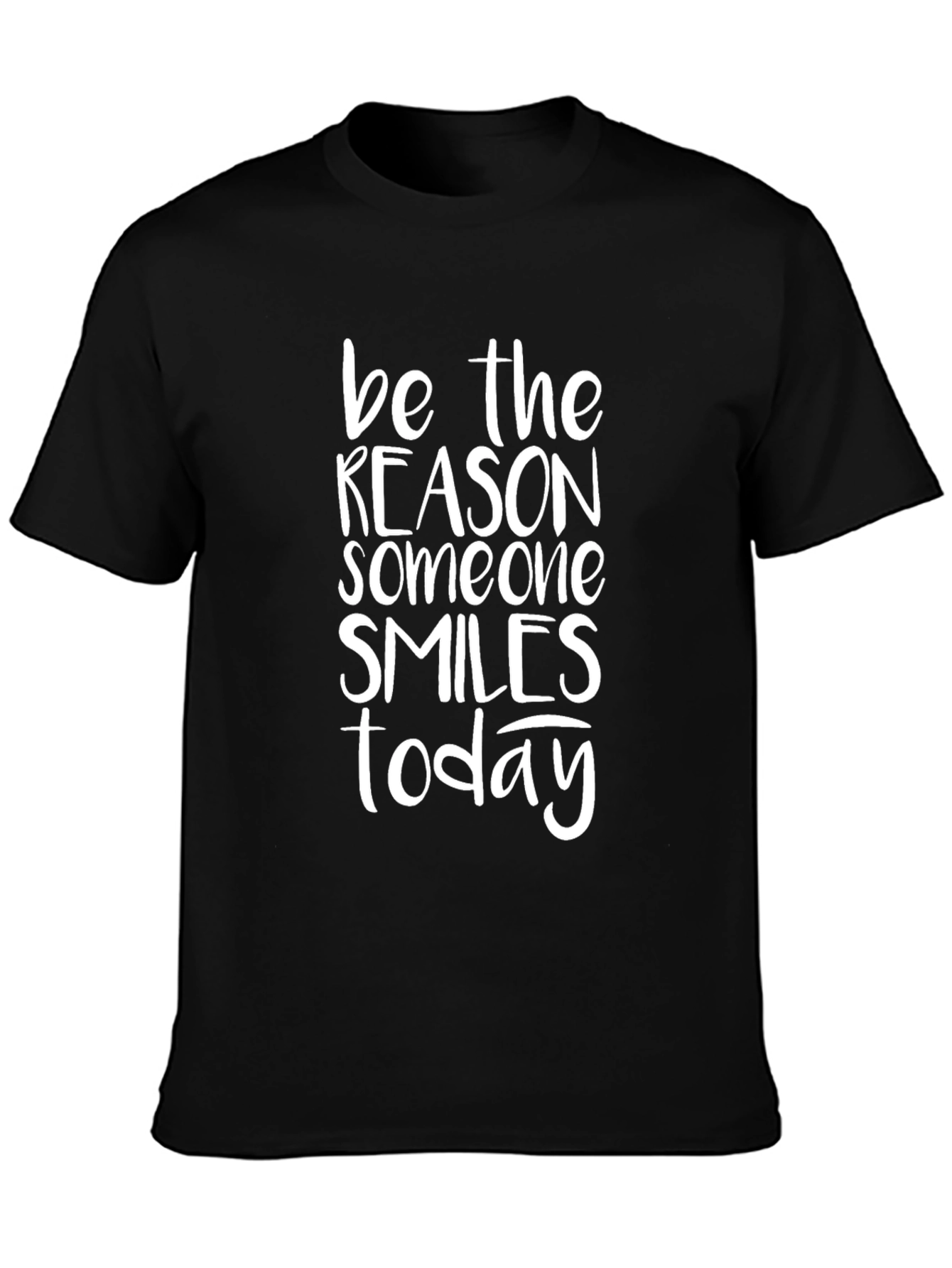 Inspirational Graphic Tee - Be the Reason Someone Smiles Today