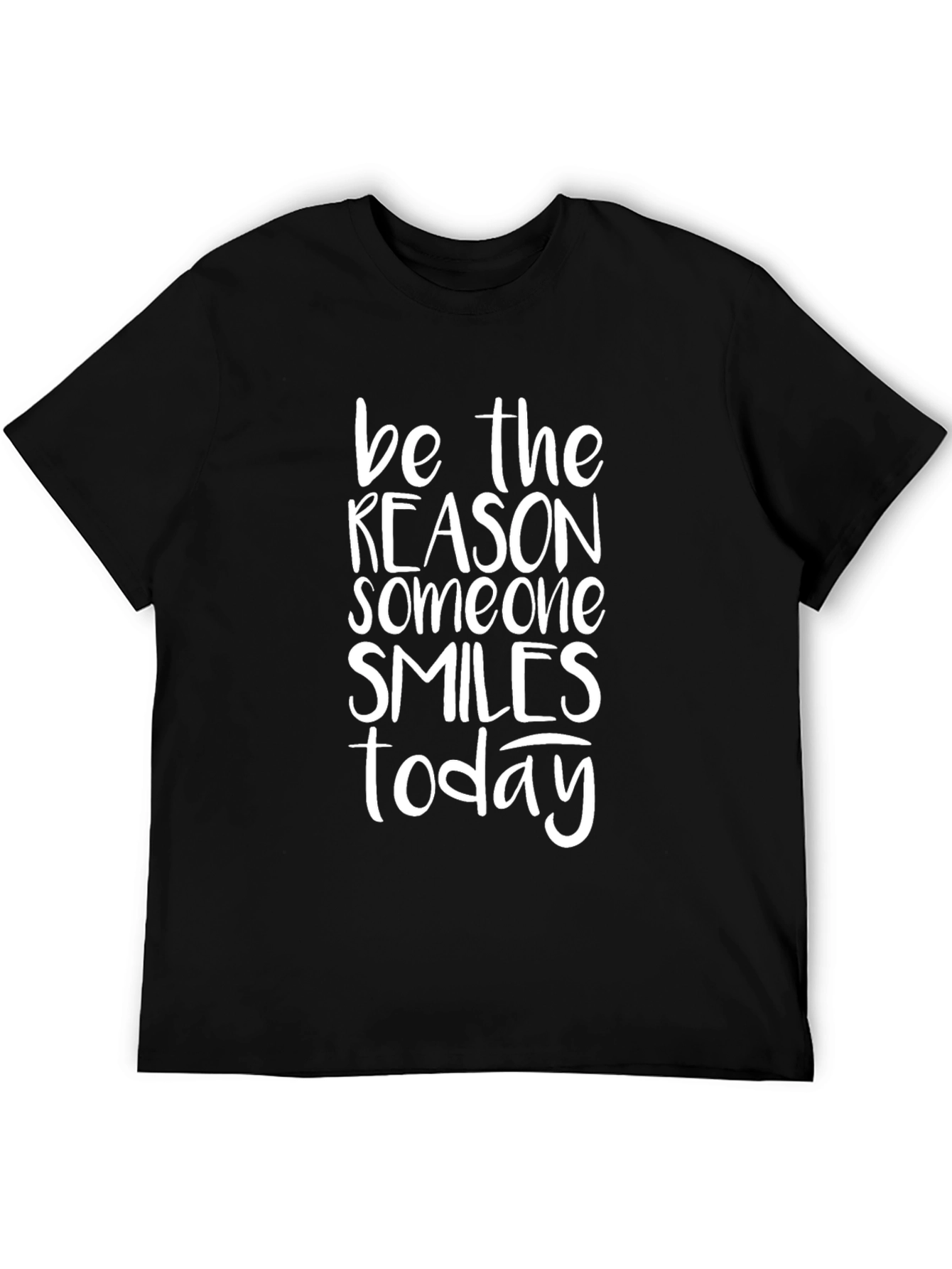 Inspirational Graphic Tee - Be the Reason Someone Smiles Today