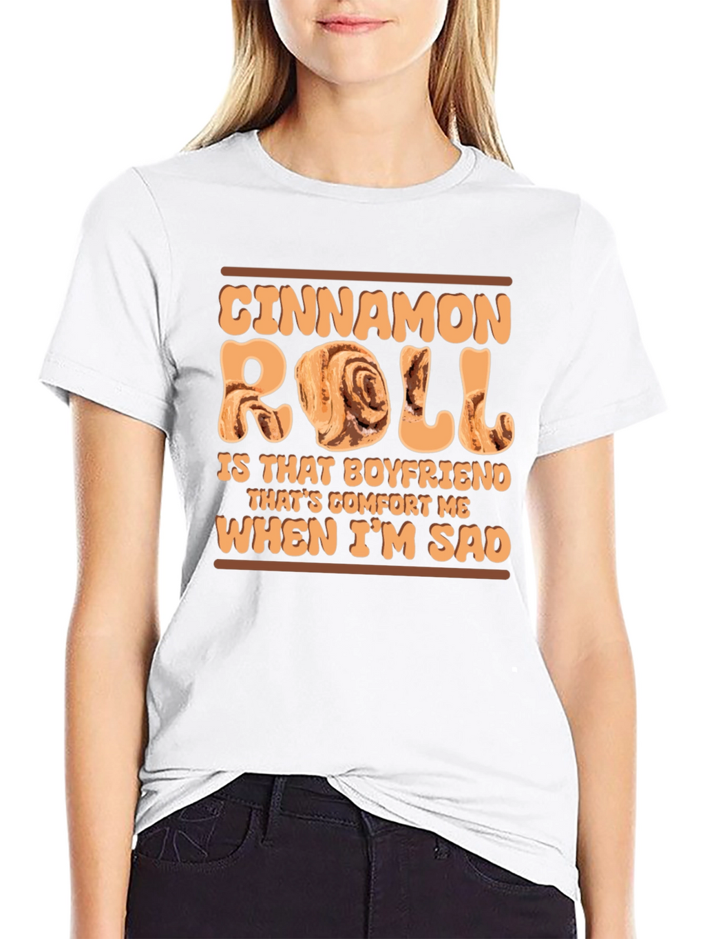 Cinnamon Roll Comfort T-Shirt