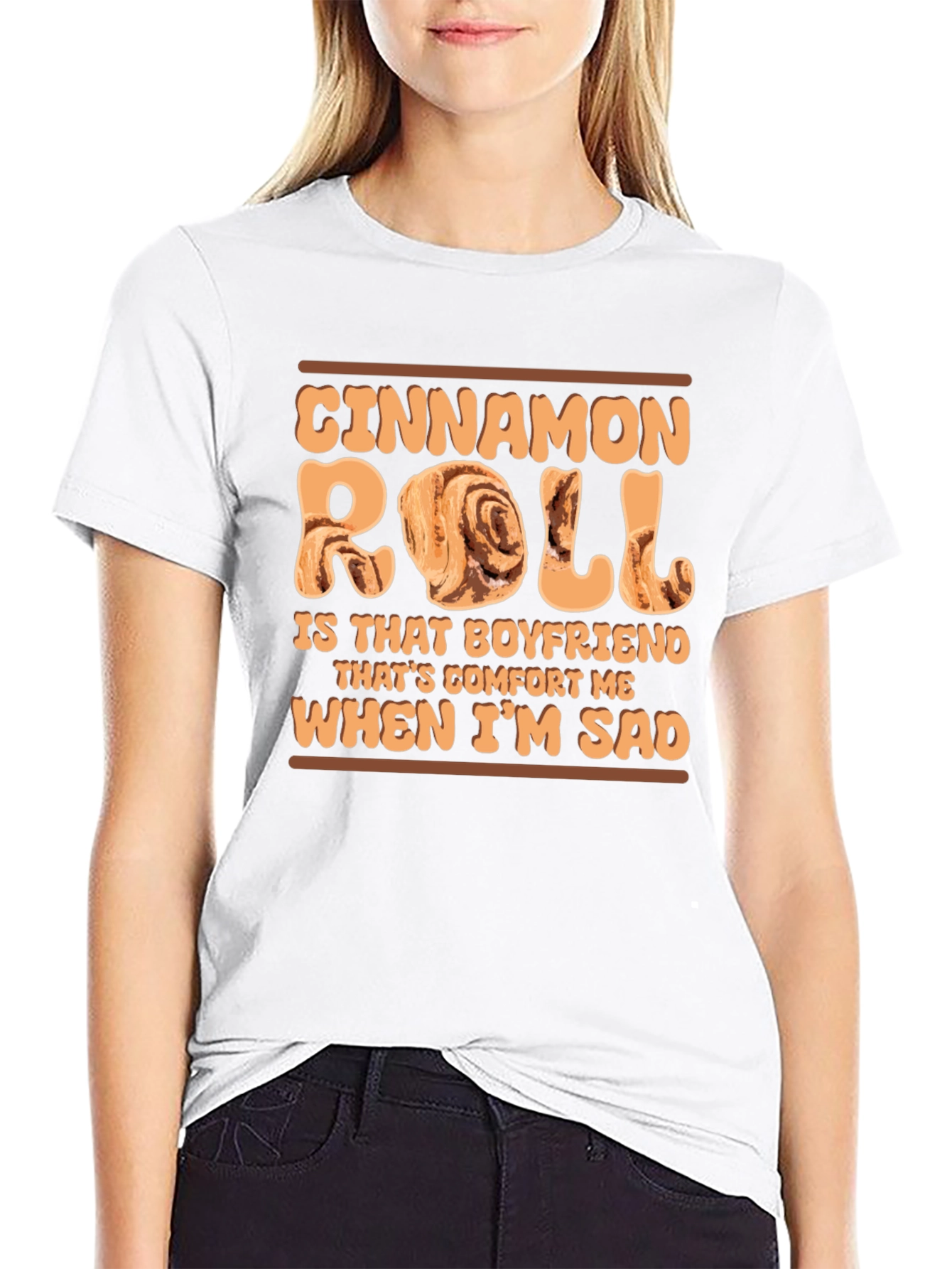 Cinnamon Roll Comfort T-Shirt