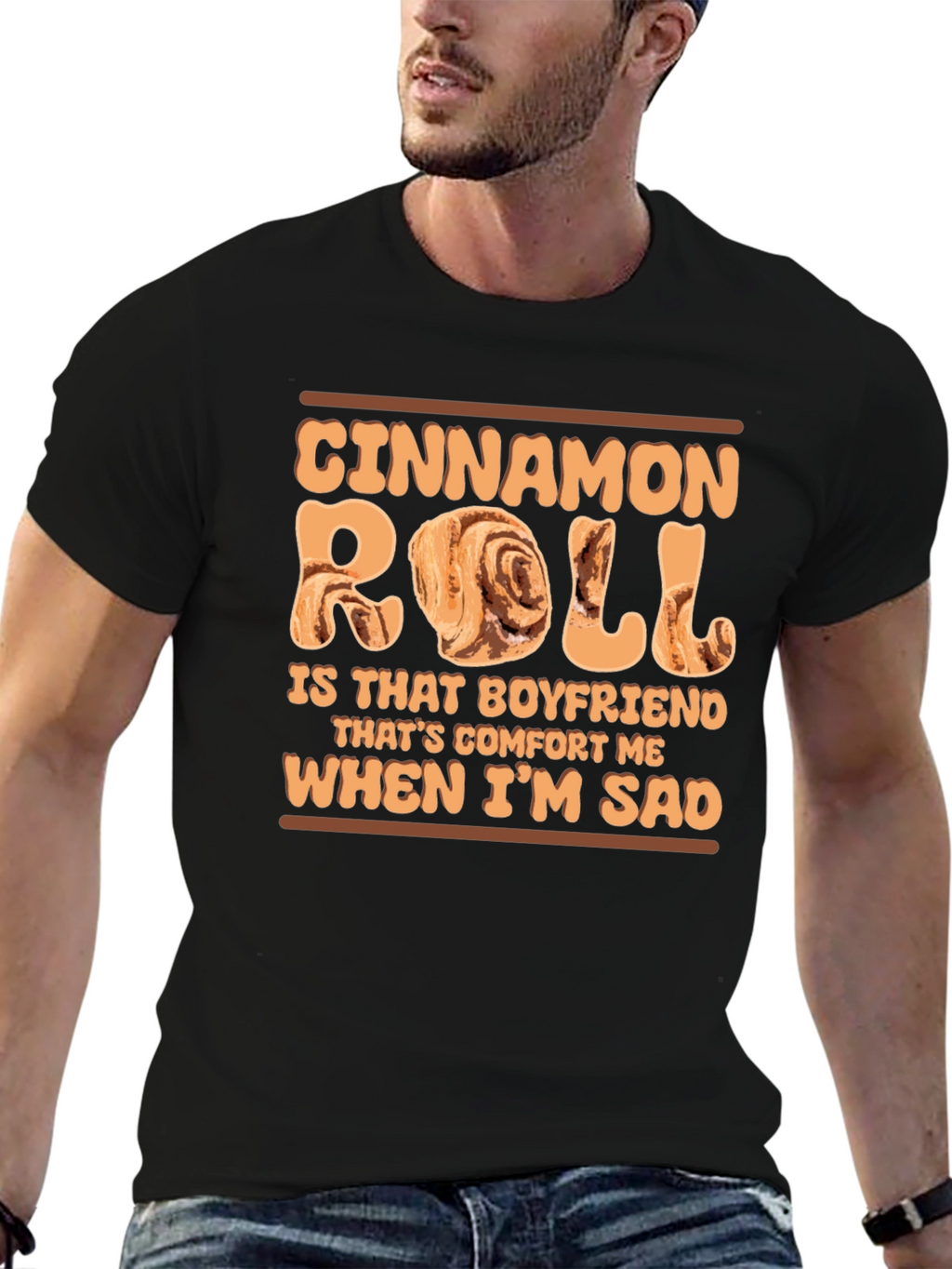Cinnamon Roll Comfort T-Shirt