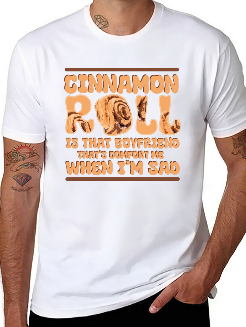 Cinnamon Roll Comfort T-Shirt