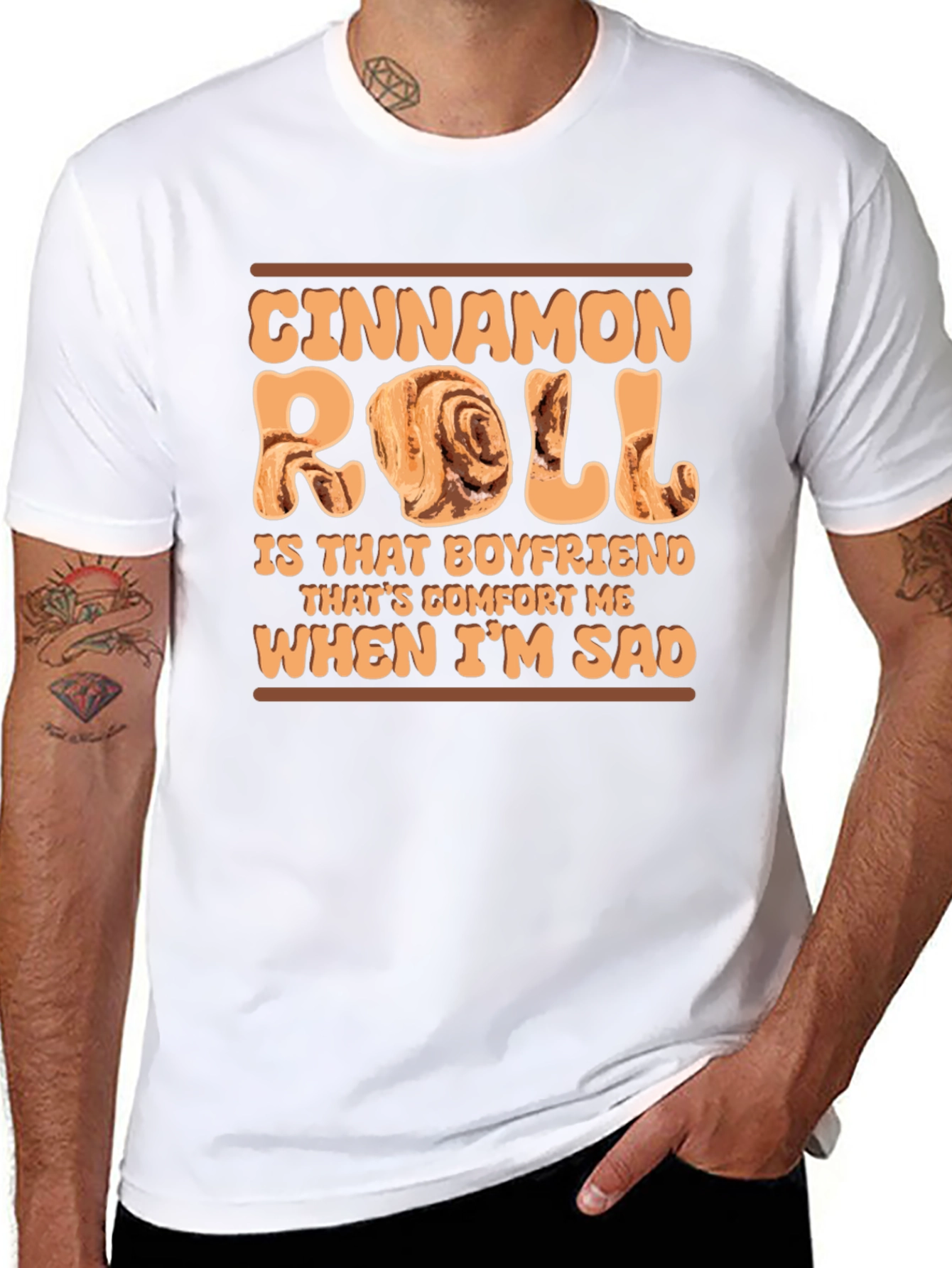 Cinnamon Roll Comfort T-Shirt