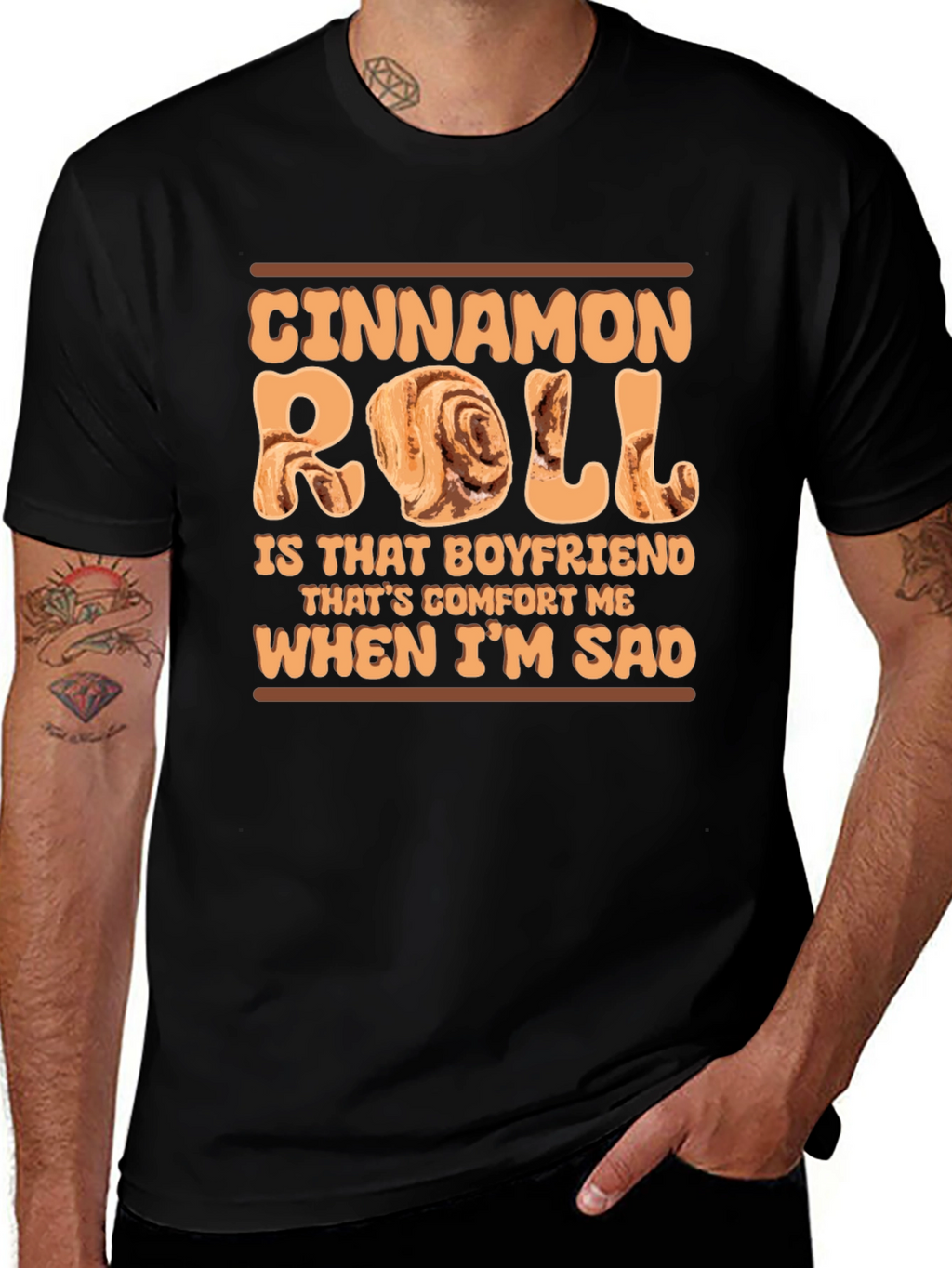 Cinnamon Roll Comfort T-Shirt