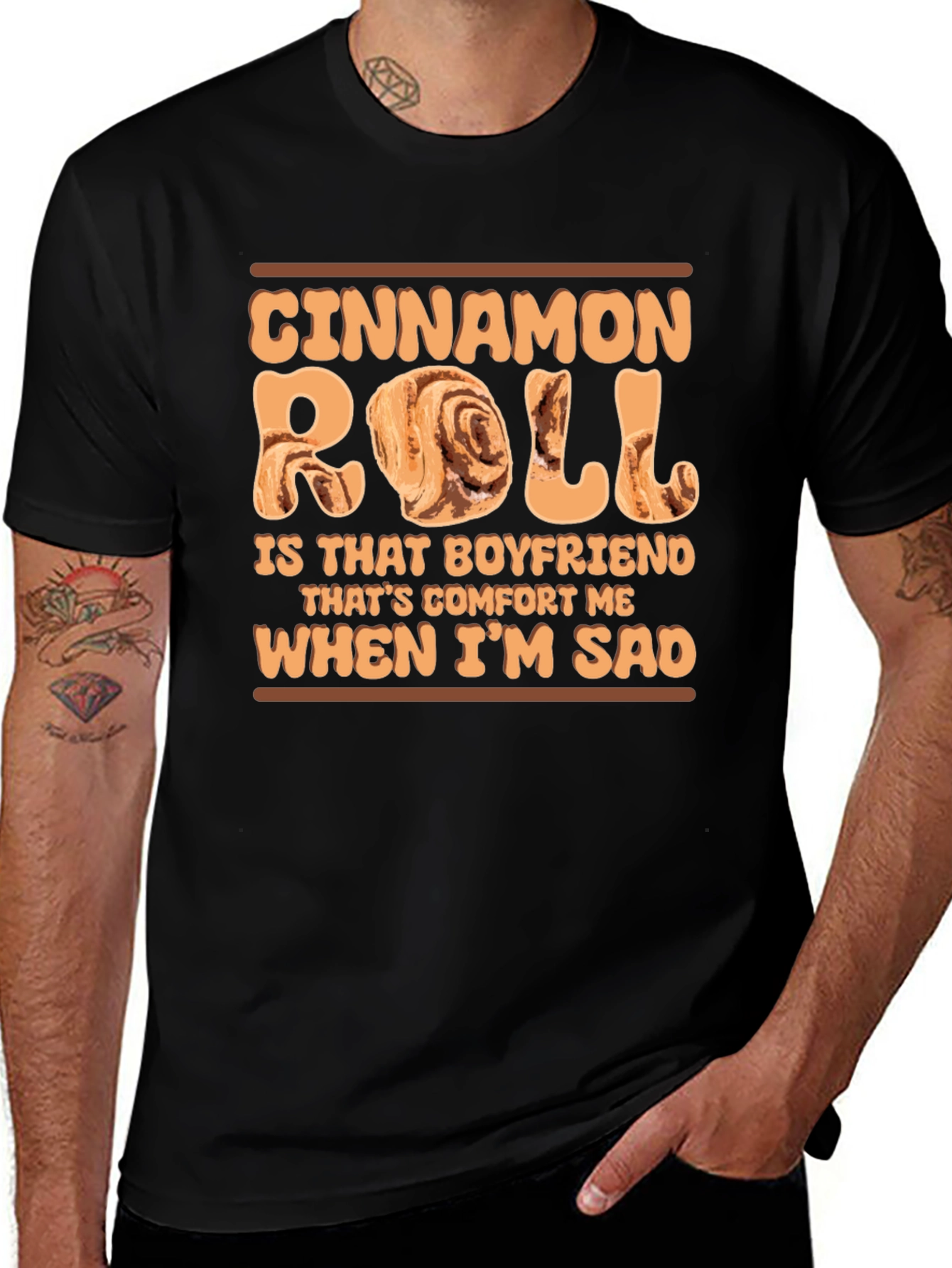 Cinnamon Roll Comfort T-Shirt