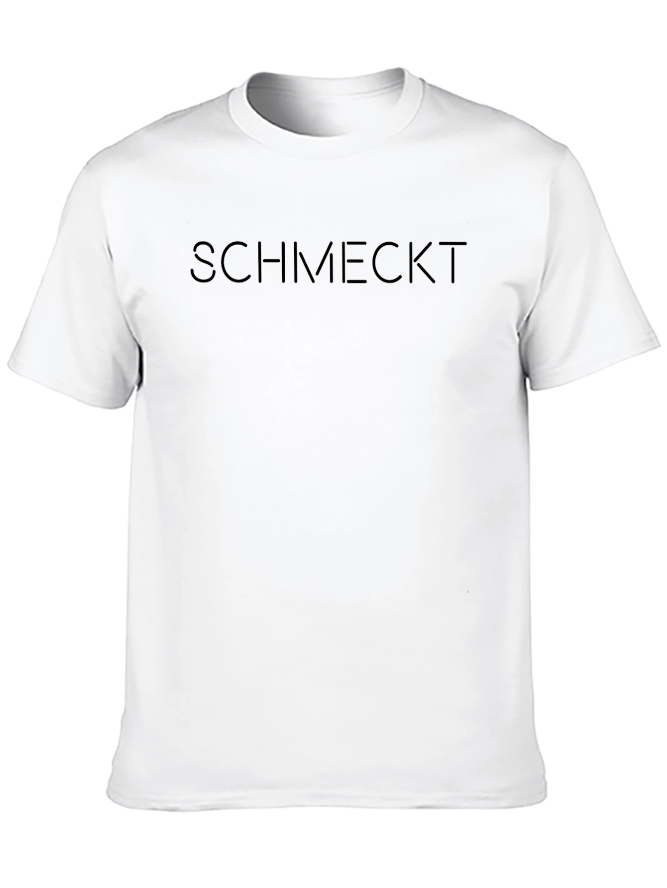 Schmeckt T-Shirt - Black Crew Neck Tee