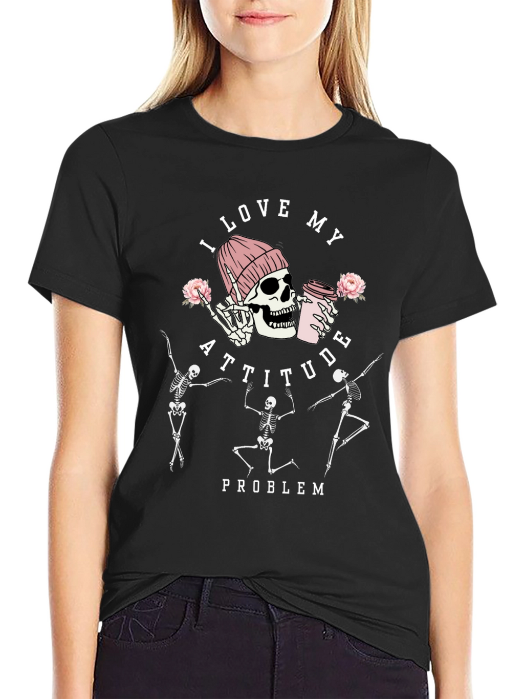 I Love My Attitude Problem Graphic Tee