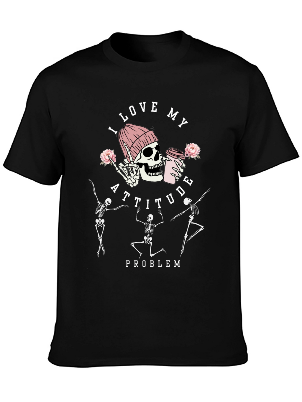 I Love My Attitude Problem Graphic Tee