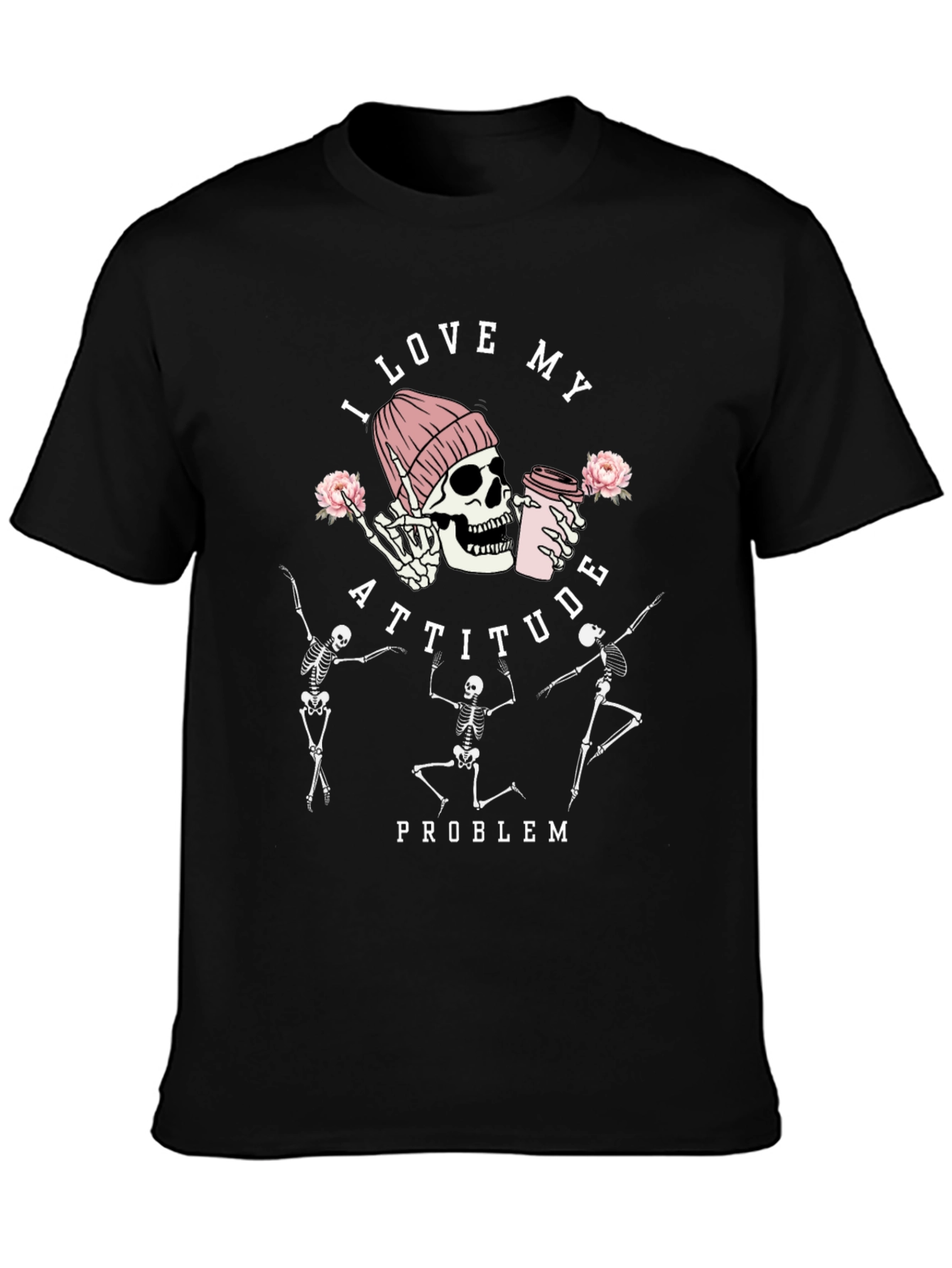 I Love My Attitude Problem Graphic Tee