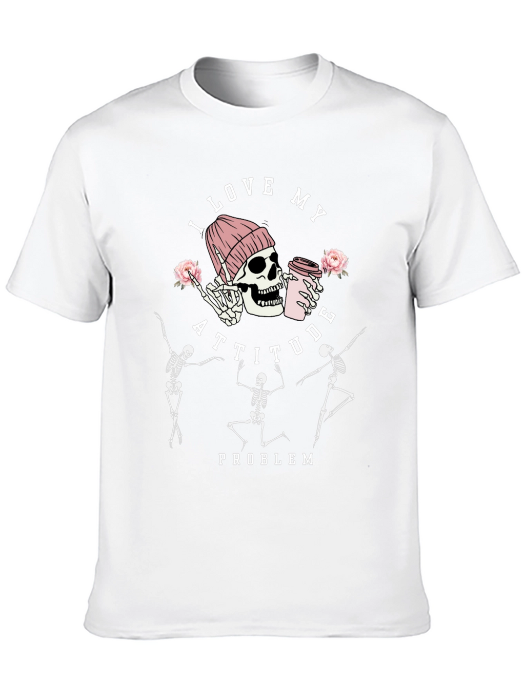 I Love My Attitude Problem Graphic Tee