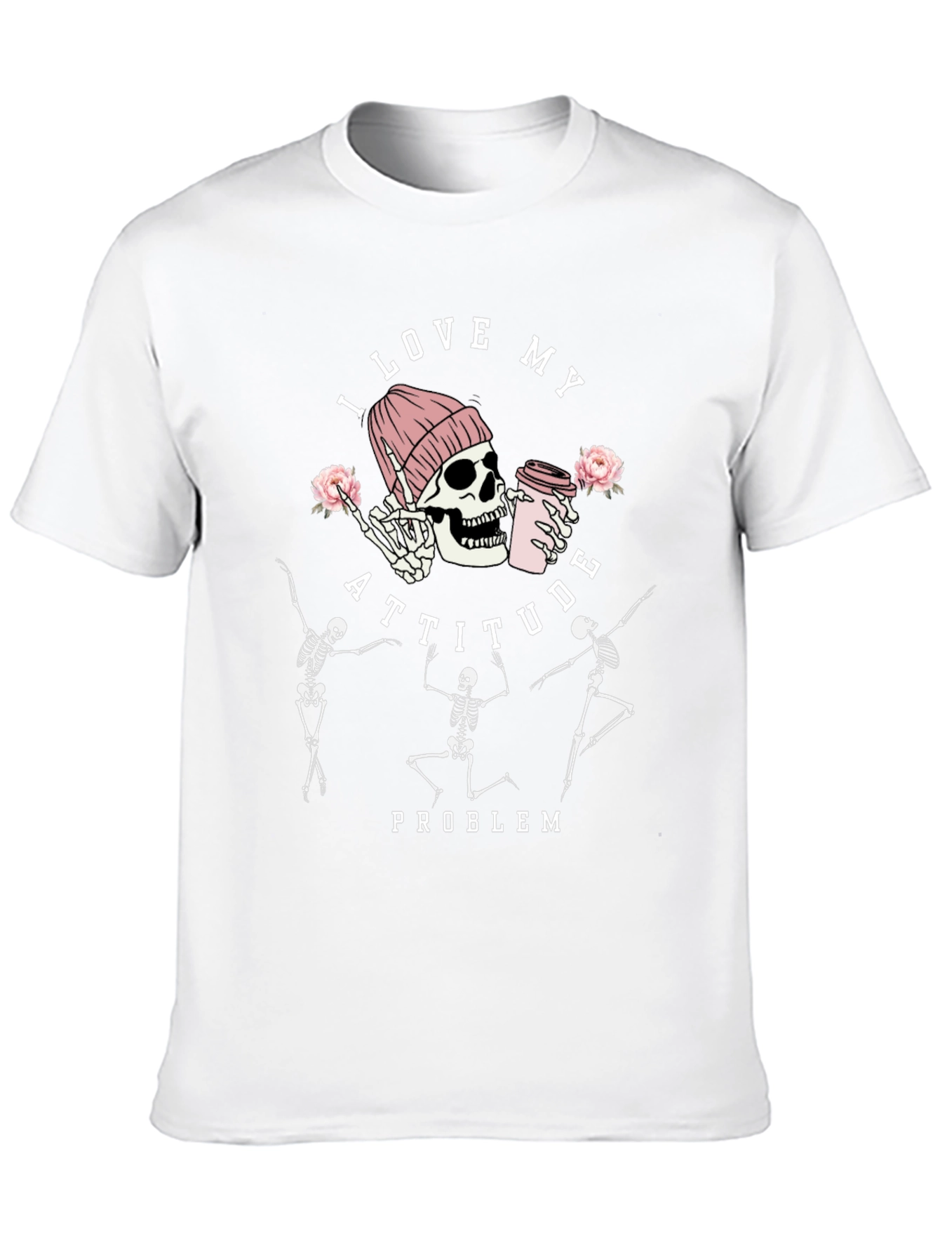 I Love My Attitude Problem Graphic Tee