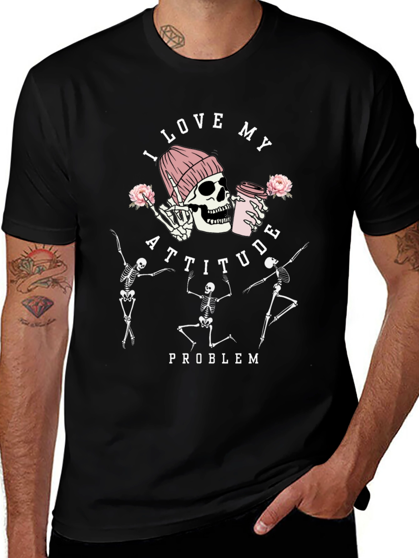 I Love My Attitude Problem Graphic Tee