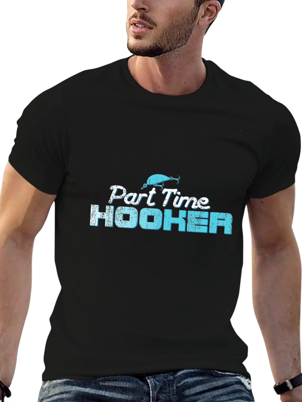 Part Time Hooker Fishing T-Shirt