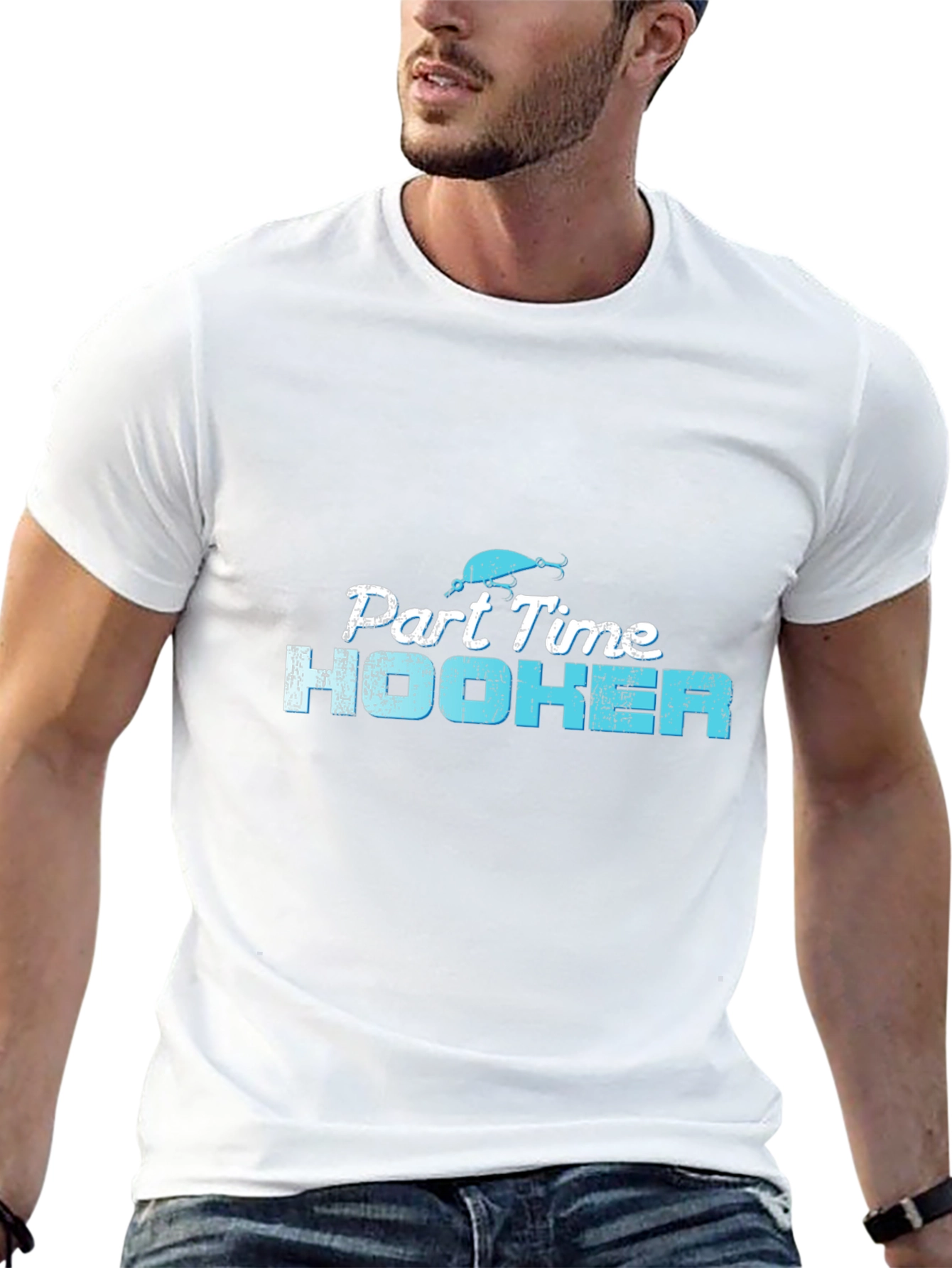 Part Time Hooker Fishing T-Shirt