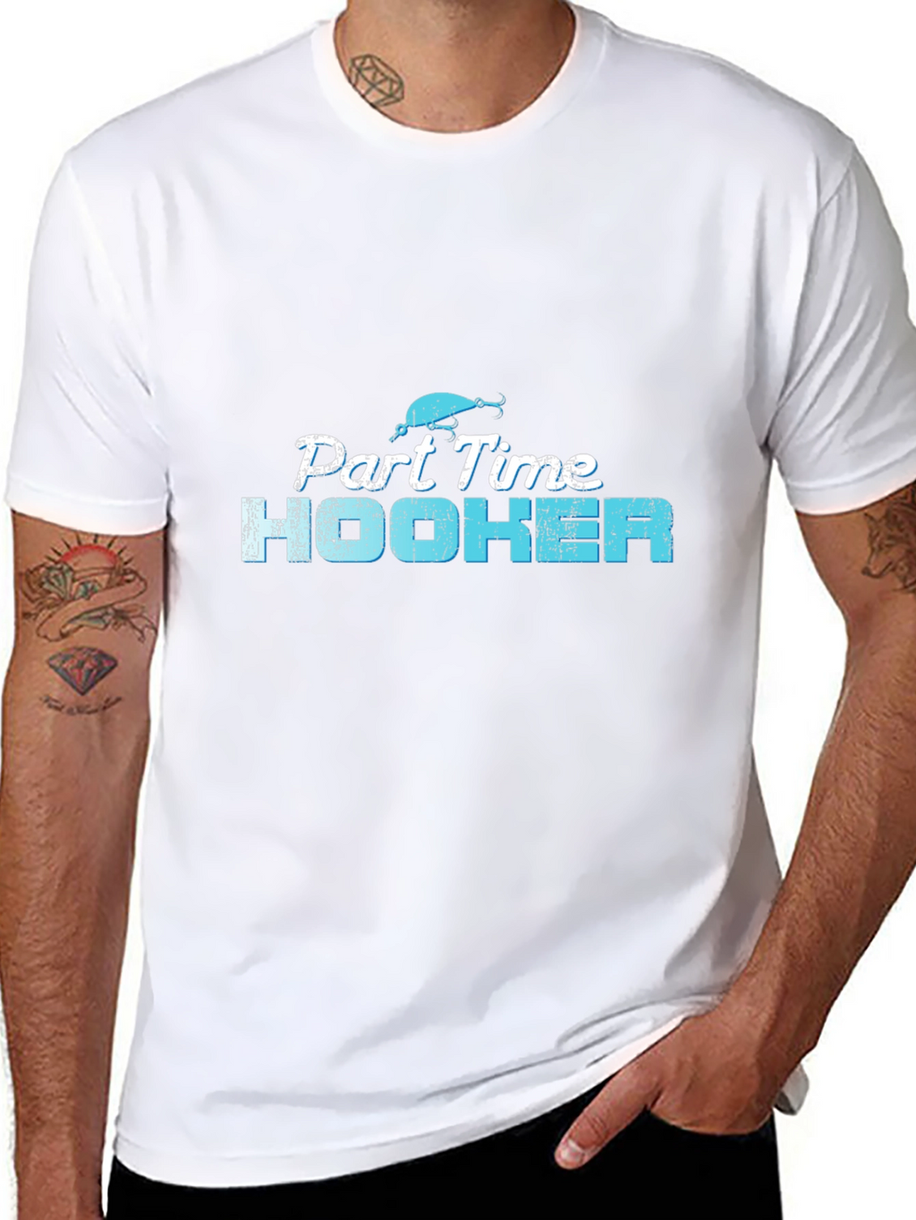 Part Time Hooker Fishing T-Shirt