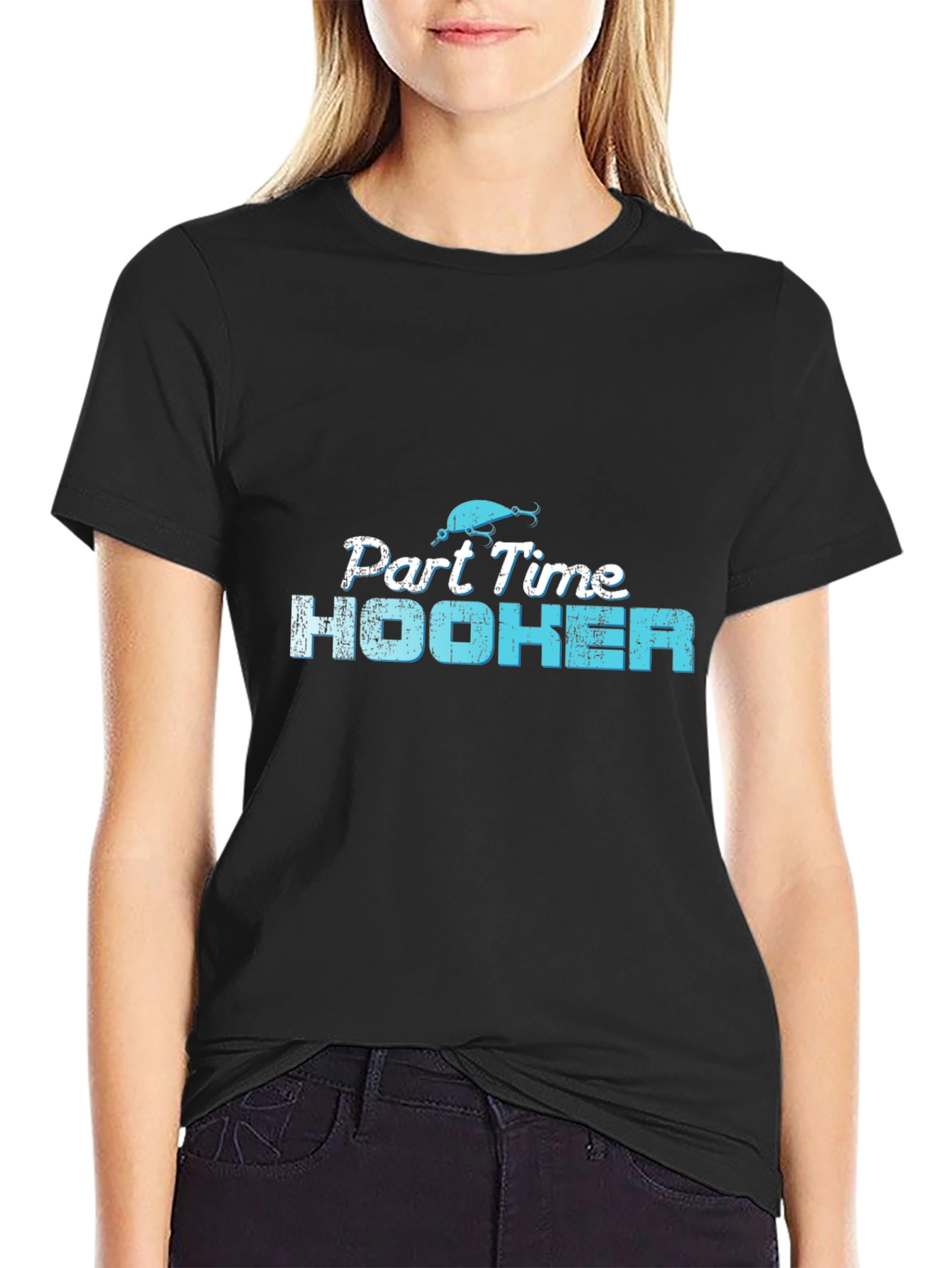Part Time Hooker Fishing T-Shirt