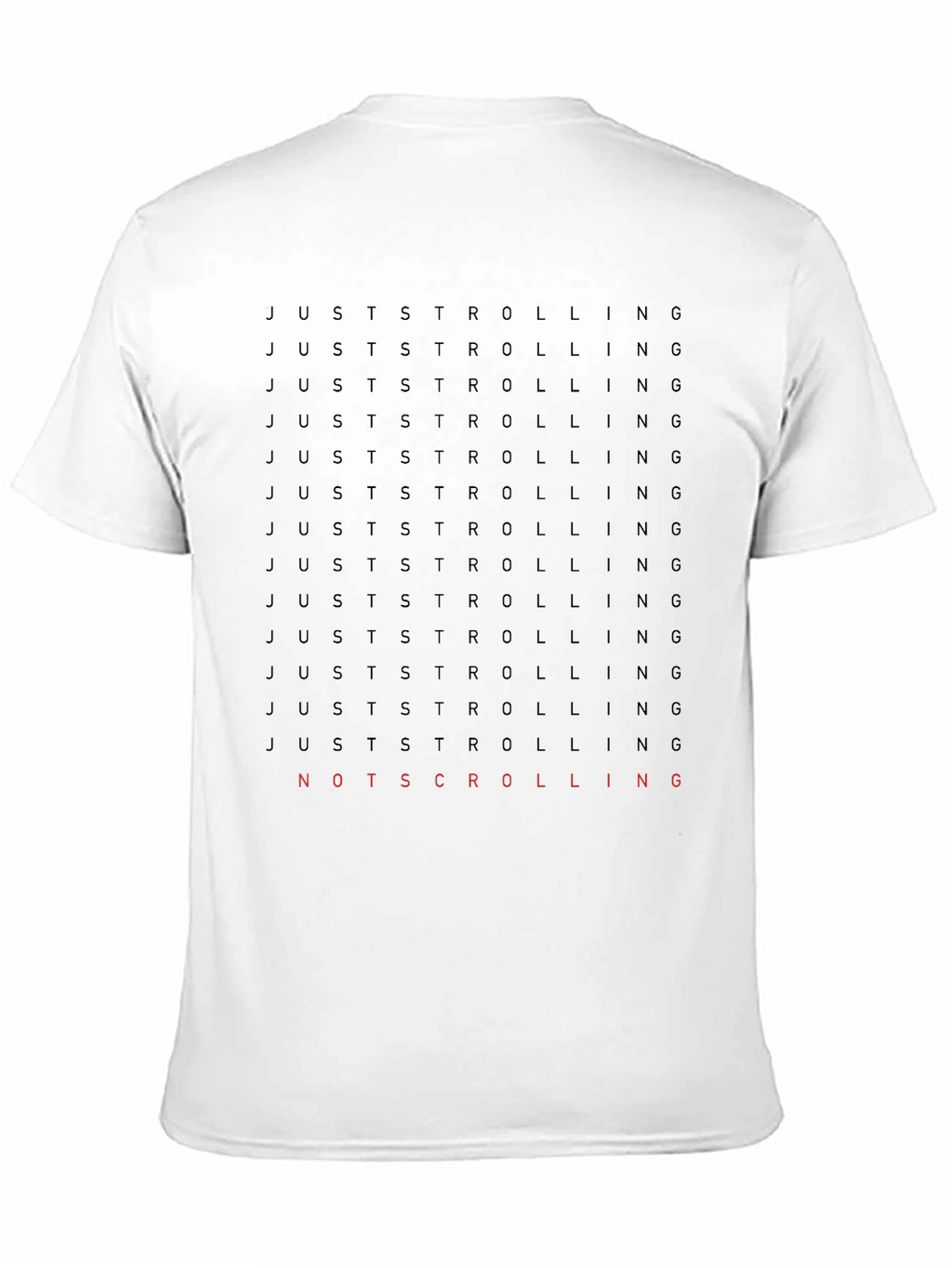 Just Strolling T-Shirt - Mens Graphic Tee