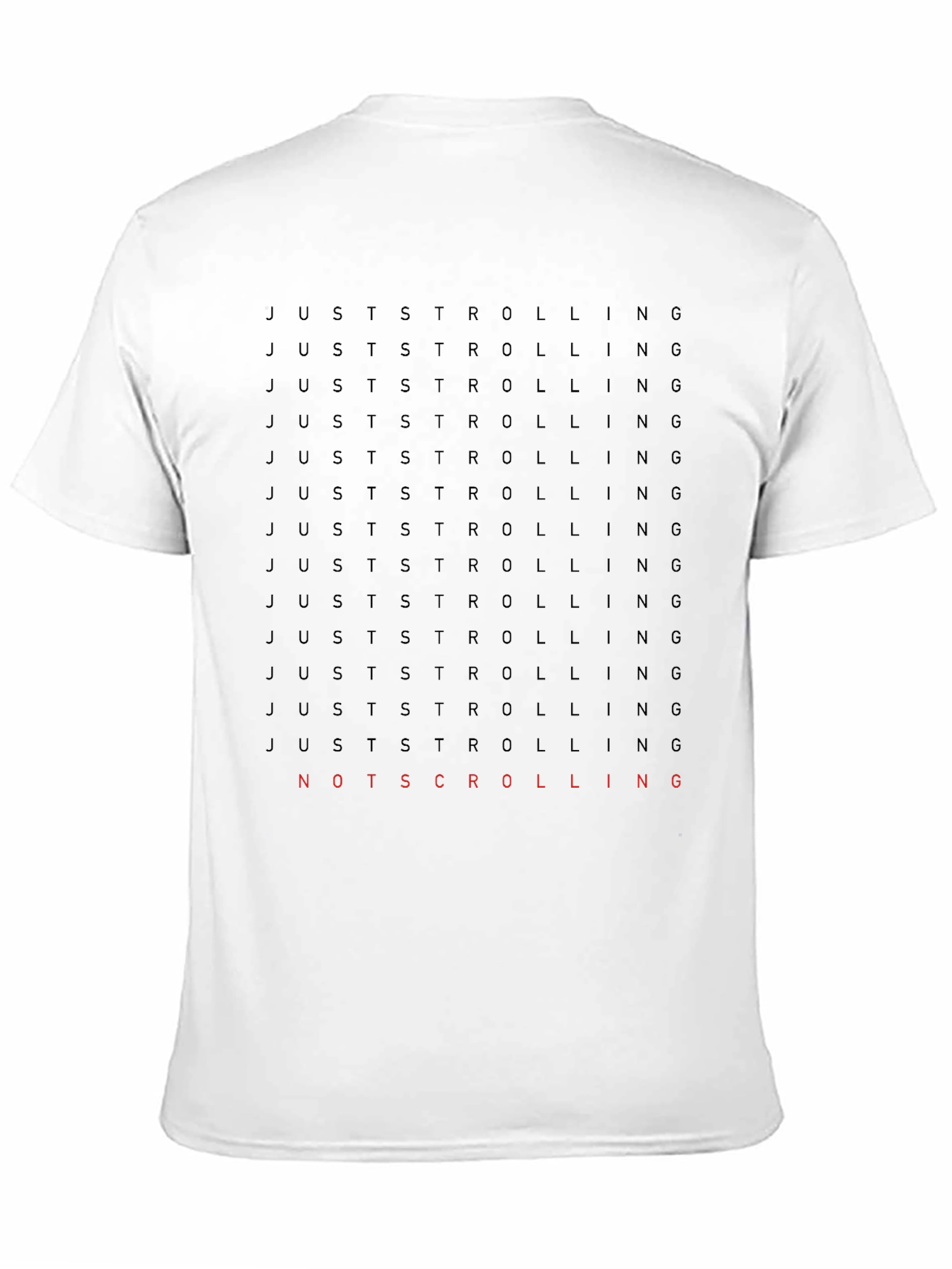 Just Strolling T-Shirt - Mens Graphic Tee