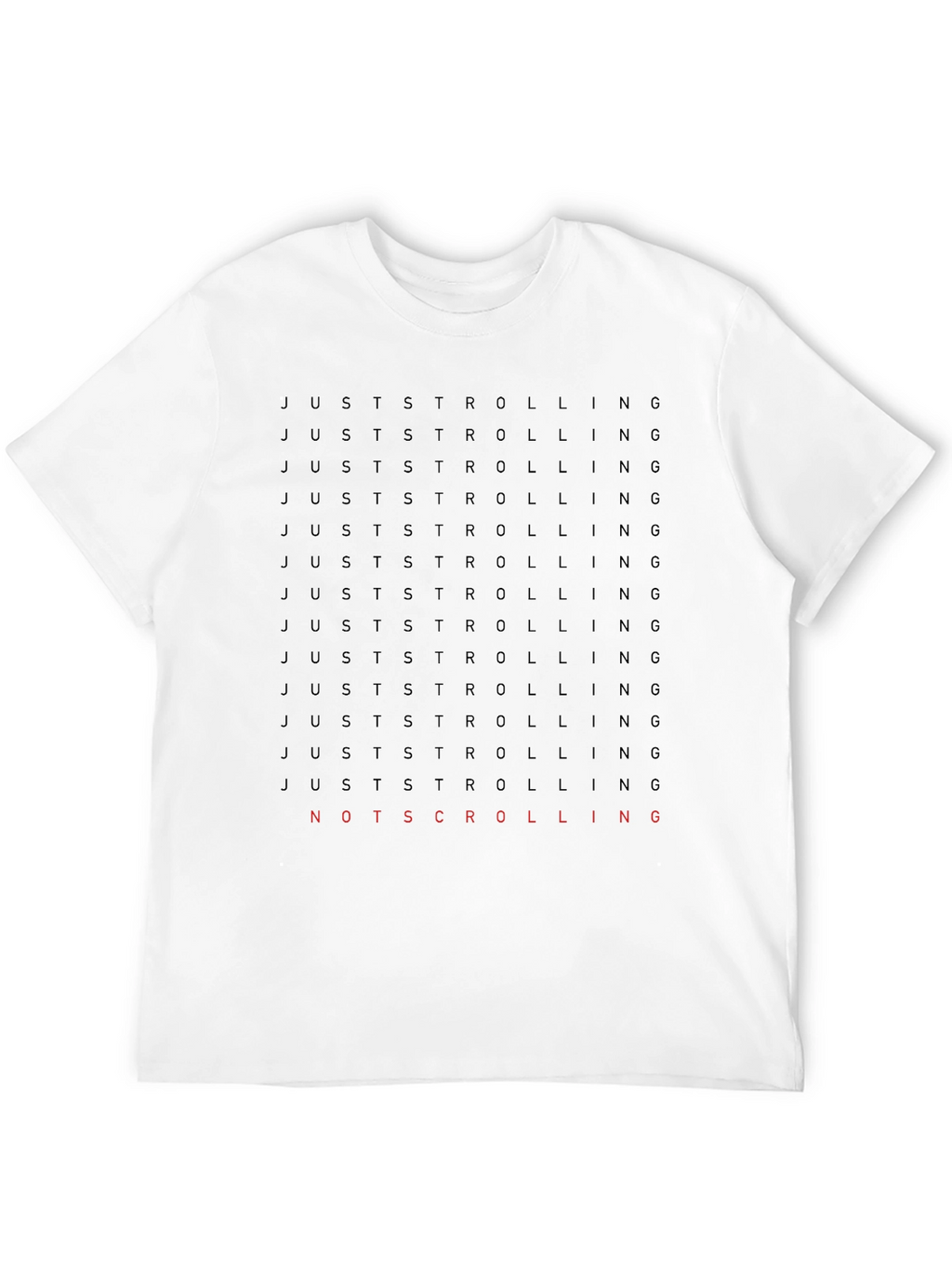 Just Strolling T-Shirt - Mens Graphic Tee