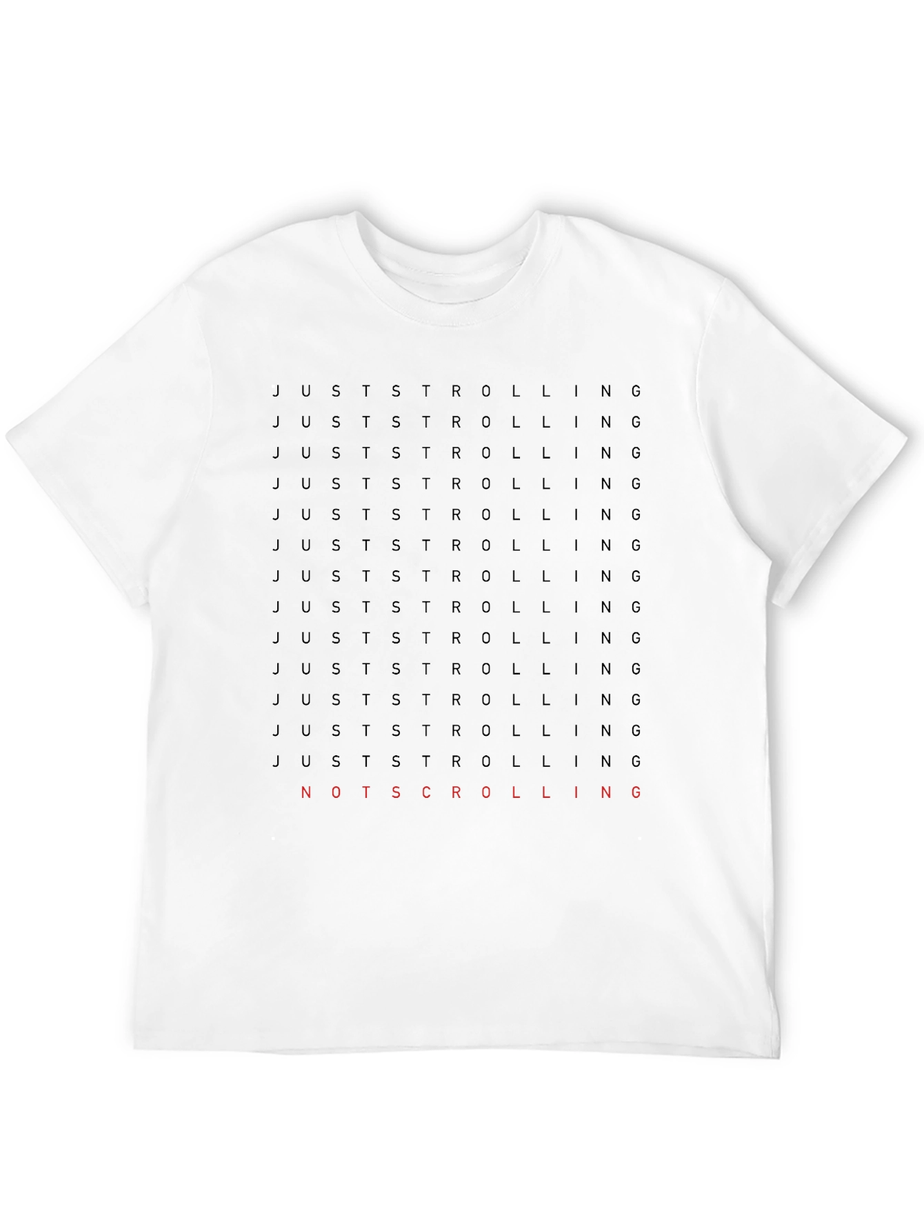 Just Strolling T-Shirt - Mens Graphic Tee