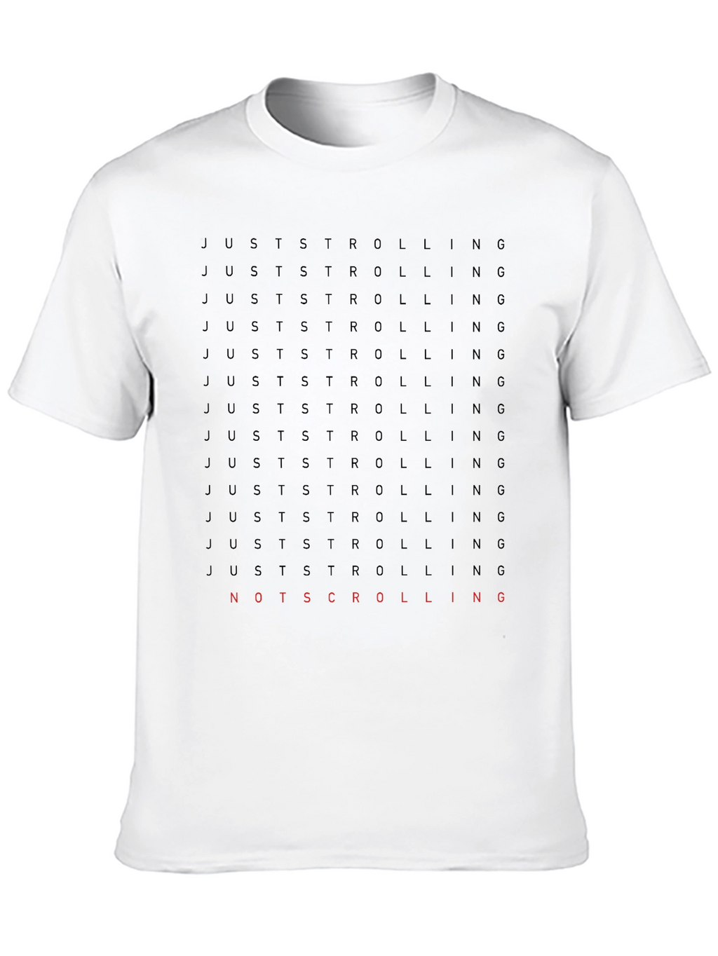 Just Strolling T-Shirt - Mens Graphic Tee