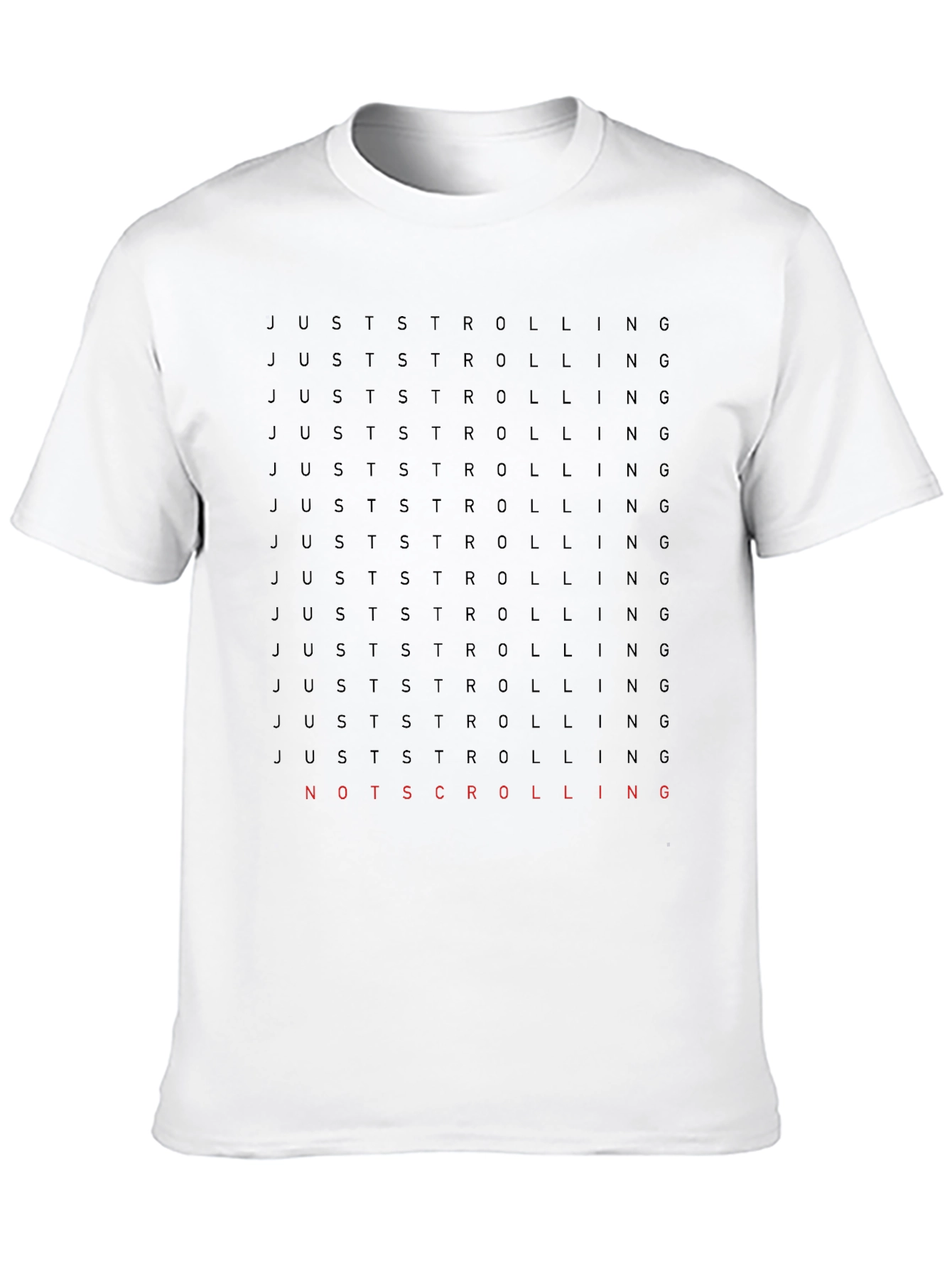 Just Strolling T-Shirt - Mens Graphic Tee