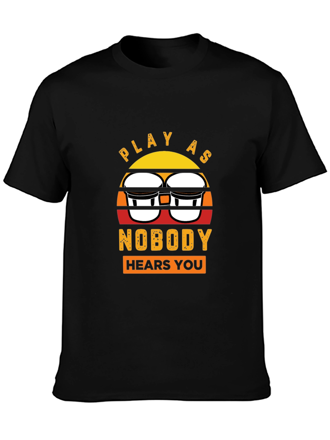 Play Bongos T-Shirt - Vintage Sunset Graphic Tee