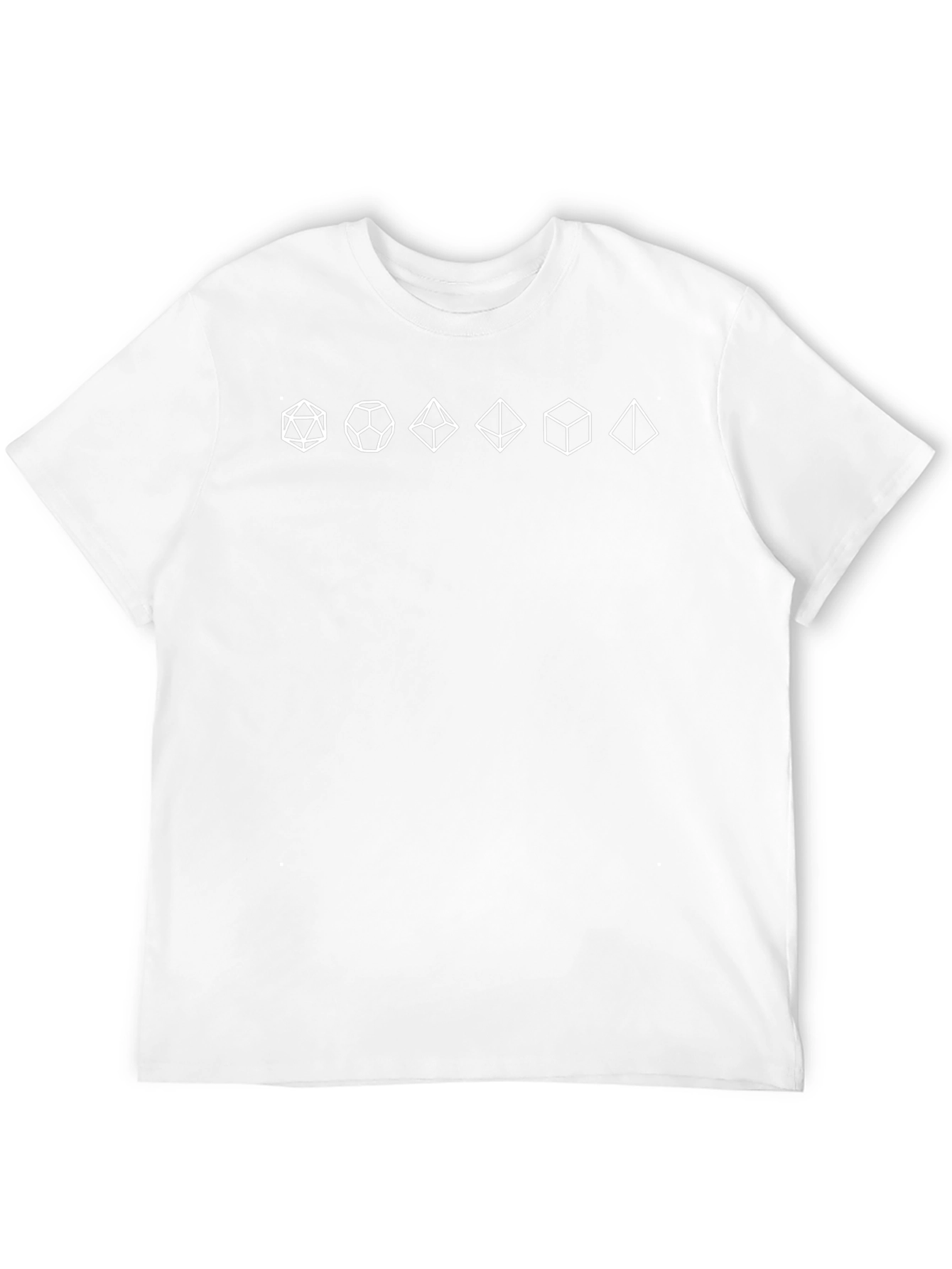 D&D Dice Polyhedral T-Shirt - Tabletop Gaming Tee